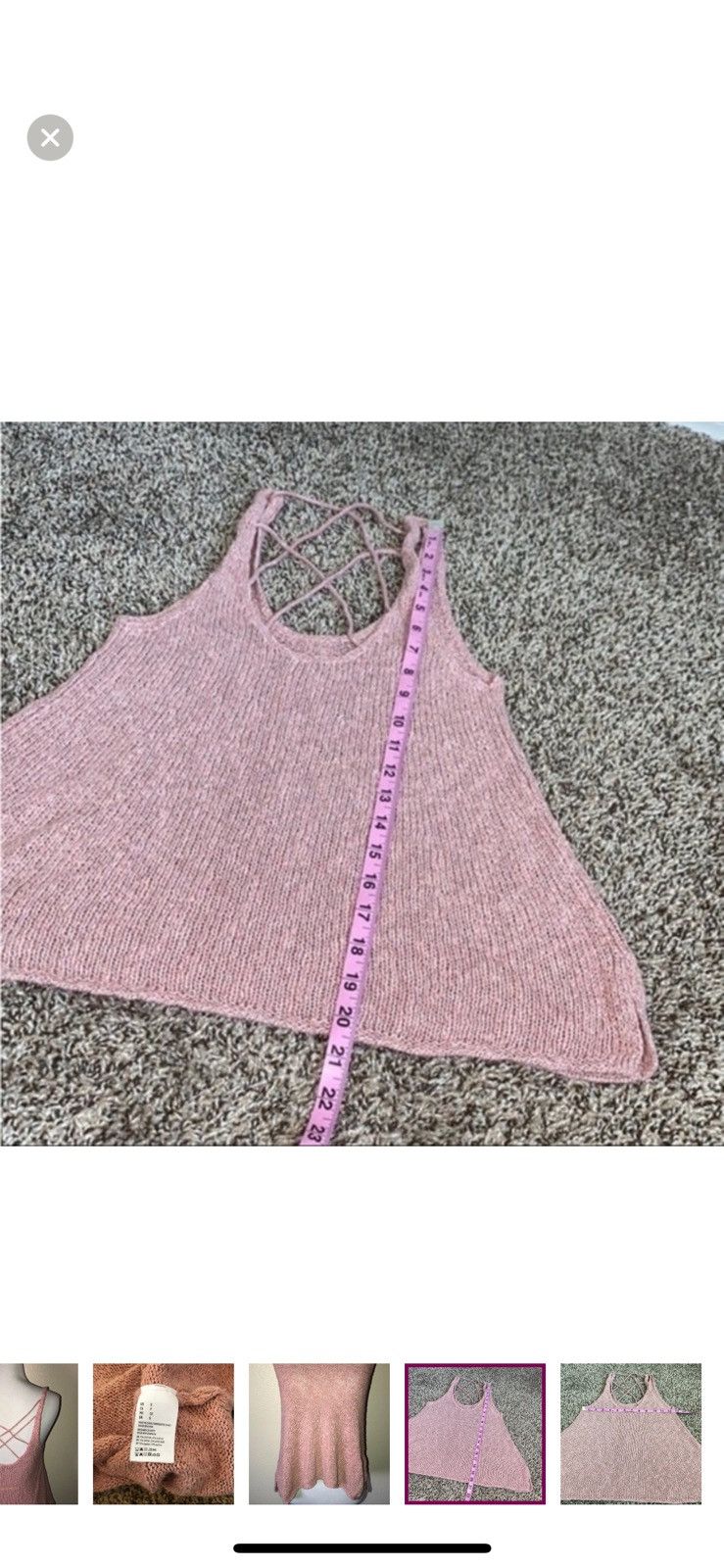 American Eagle Outfitters American eagle outfitters small knit tank top Size S / US 4 / IT 40 - 6 Thumbnail