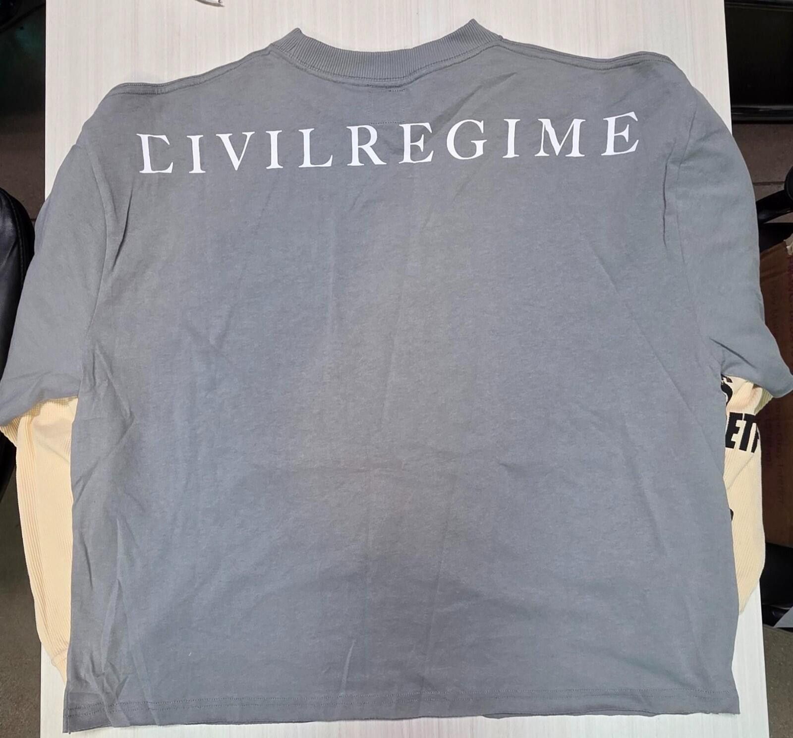 Civil Regime Civil Regime Rose Dealer Ash Grey/Butter mens large Size US L / EU 52-54 / 3 - 2 Thumbnail