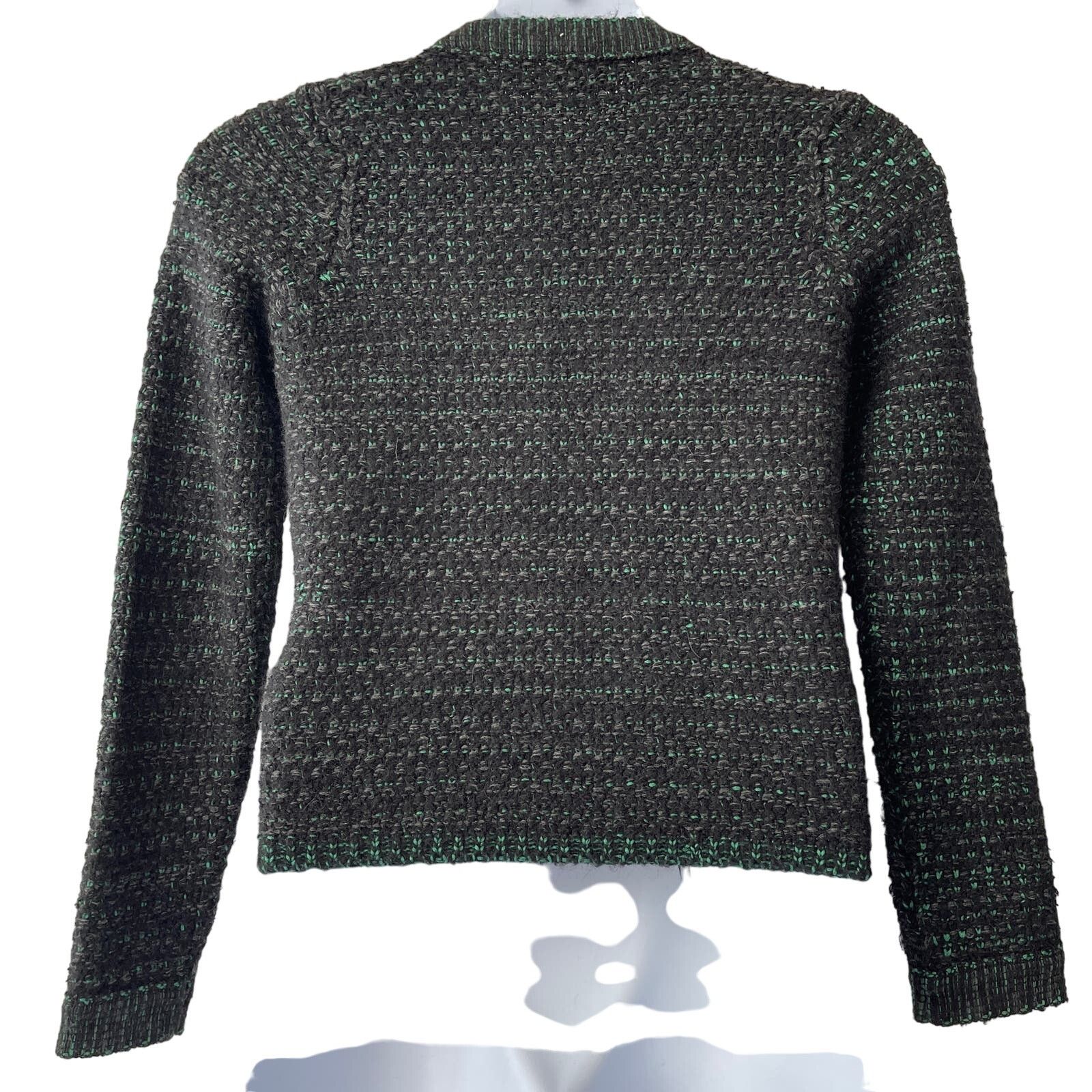 Sandro Sandro Tweedy Texture Unlined Jacket Size S US 2-4 Brand 1 Size S / US 4 / IT 40 - 4 Thumbnail