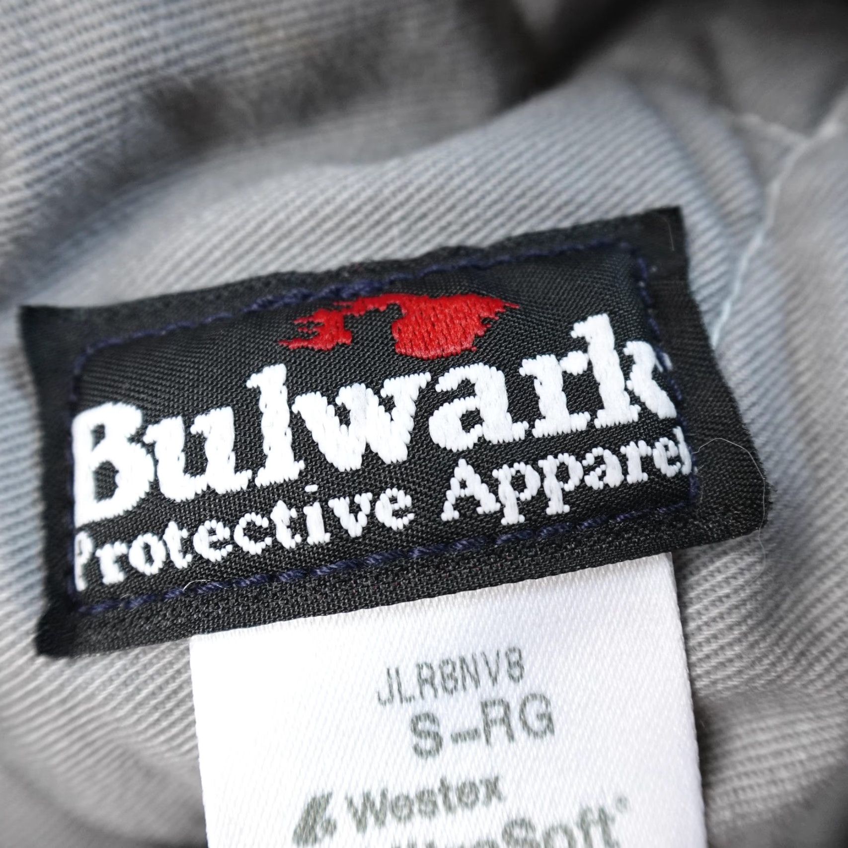 Vintage Bulwark Jacket Mens S Blue Flame Resistant FR Insulated Hooded Work Parka Coat Size US S / EU 44-46 / 1 - 6 Thumbnail