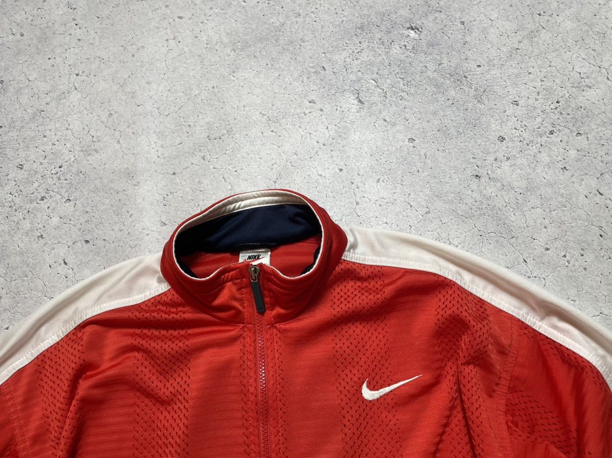Nike Vintage 90's Track Jacket Nike Big Swoosh Full Zip Retro Y2K Size US M / EU 48-50 / 2 - 5 Thumbnail