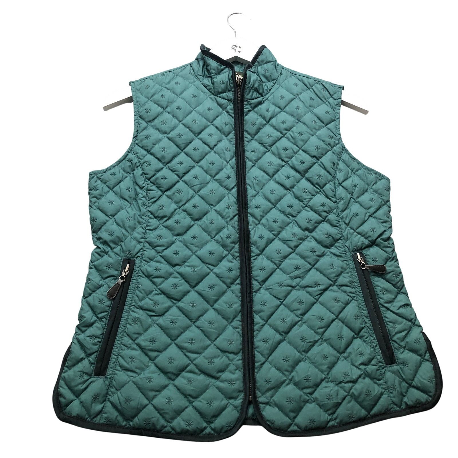 Eddie Bauer Eddie Bauer Goose Down Puffer Vest Jacket Women Small Green Size S / US 4 / IT 40 - 1 Thumbnail
