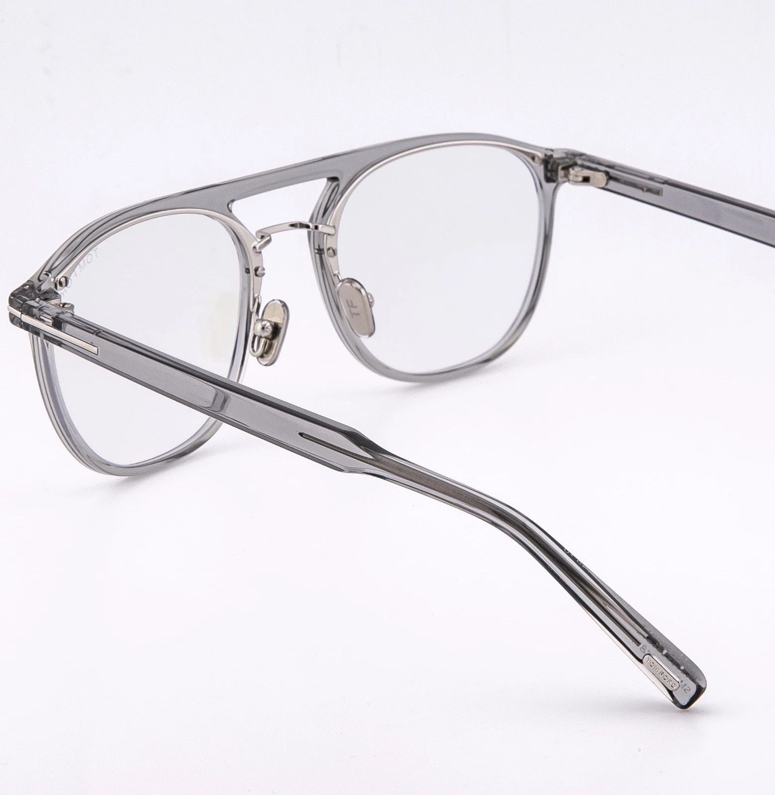 Tom Ford TOM FORD TF5982B 020 Crystal Gray Blue Block 5982 FT5982 Size ONE SIZE - 2 Thumbnail