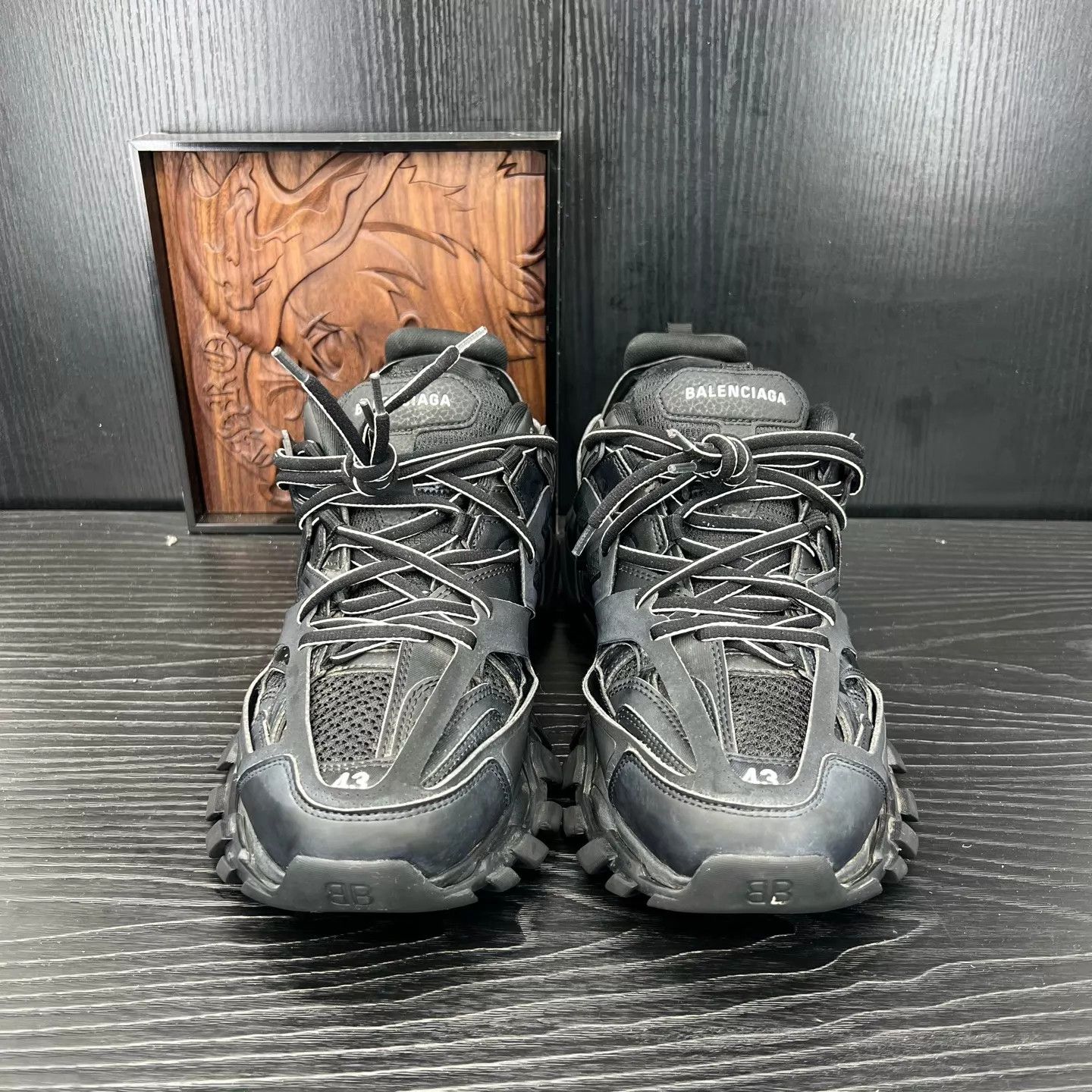 Balenciaga Balenciaga Track Black 43 Size US 10 / EU 43 - 6 Thumbnail