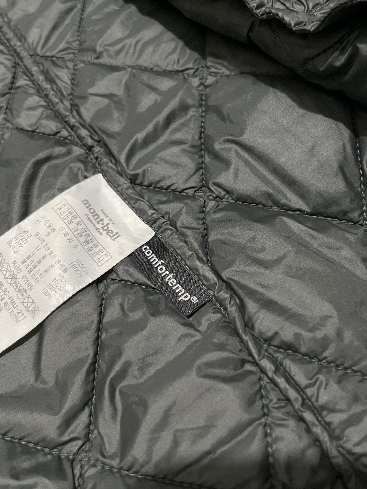 Montbell Montbell diamont charcoal Size US XL / EU 56 / 4 - 4 Thumbnail