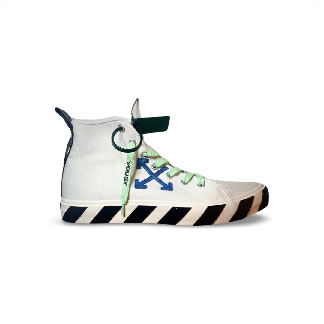 Off-White Off - White Vulcanized Sneaker High | Grailed