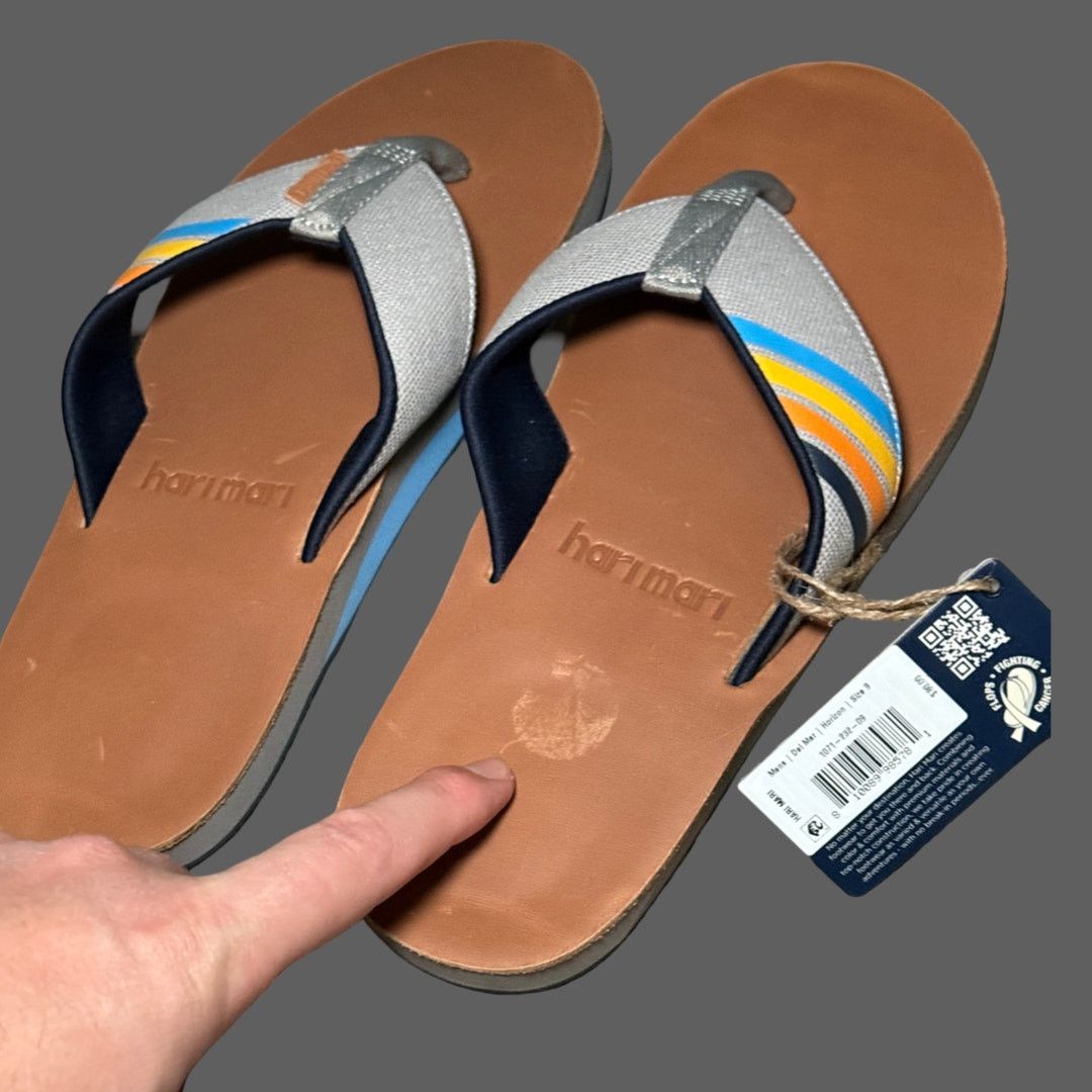 Other Hari Mari Del Mar Flip Flops Horizon Mens 9 NWT Size US 9 / EU 42 - 3 Thumbnail