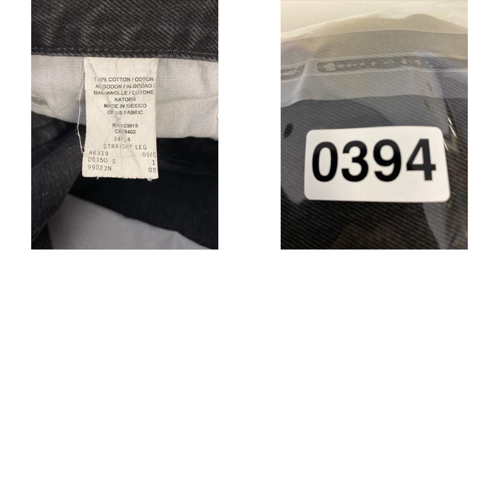 Harley Davidson VINTAGE Harley-Davidson Jeans Mens 34x34 Black Denim Straight Leg Jeans Mens Regular 34 Black Harley-Davidson Logo Biker USA 5-Pocket Denim Jeans Size US 34 / EU 50 - 10 Thumbnail