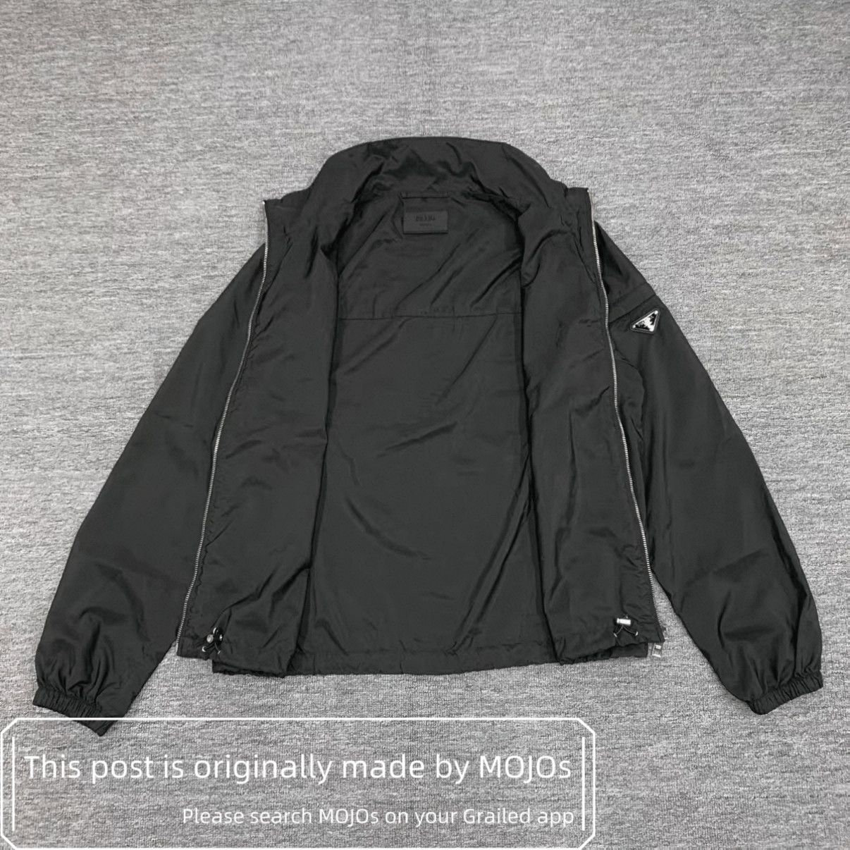 Prada Sz 52 Prada Triangle Metal Label Nylon Jacket mojos175710292 Size US L / EU 52-54 / 3 - 6 Thumbnail