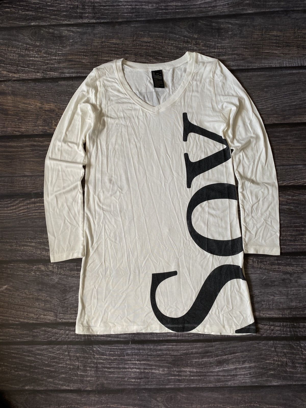 Japanese Brand × Vintage Sov. Japanese long sleeve rare silhouette and tailoring Size US S / EU 44-46 / 1 - 1 Thumbnail