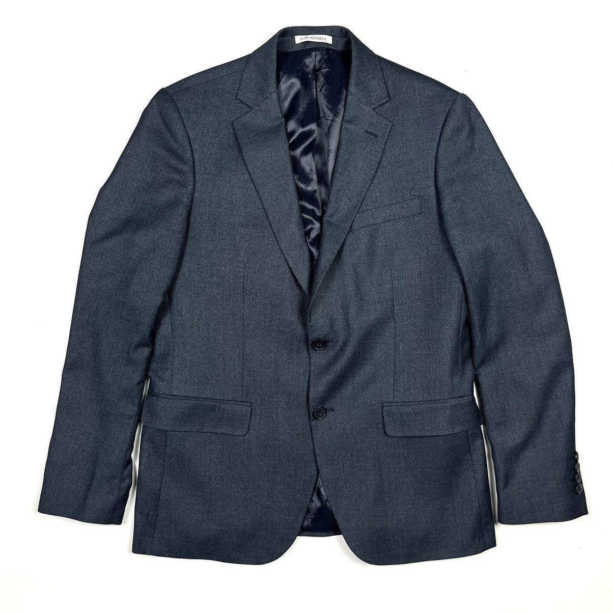 Hermes × Vintage Hermes Paris Vintage Luxury Blazer Jacket Size 50S - 1 Thumbnail