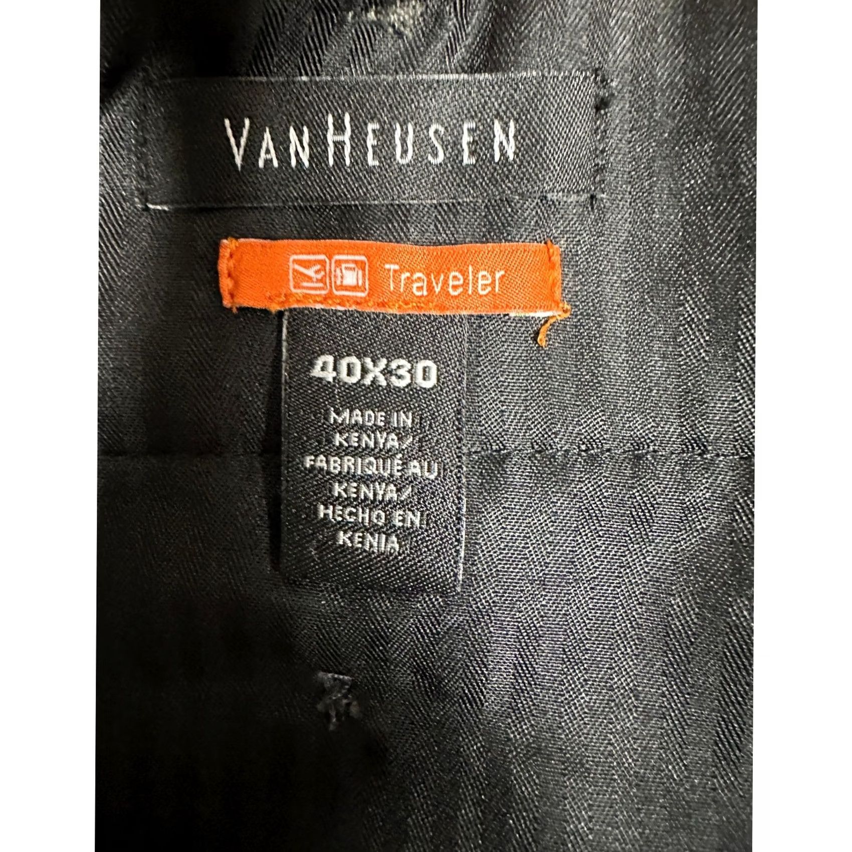 Van Heusen Van Heusen Ultimate Traveler Dress Pants Mens 40x30 Gray Straight Fit NEW Size US 40 / EU 56 - 5 Thumbnail