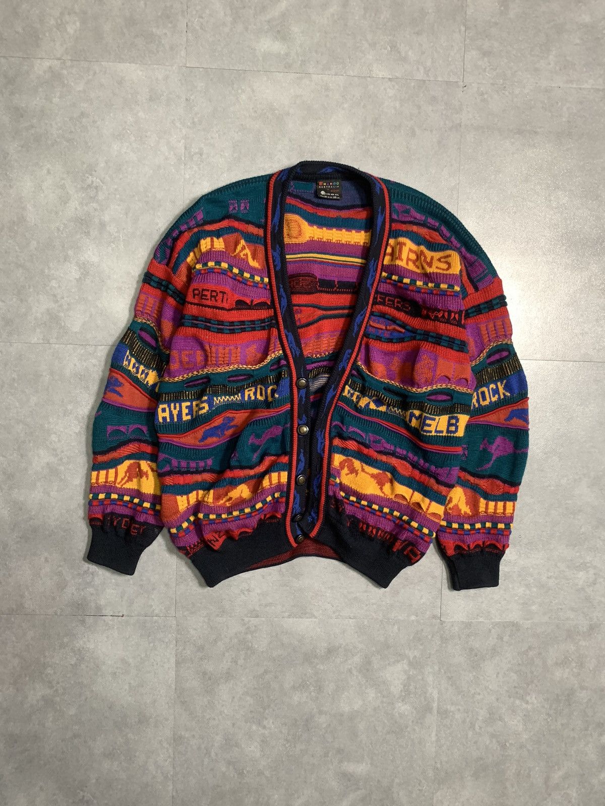 VINTAGE EMAROO Australia Wool Sweater Sz 16