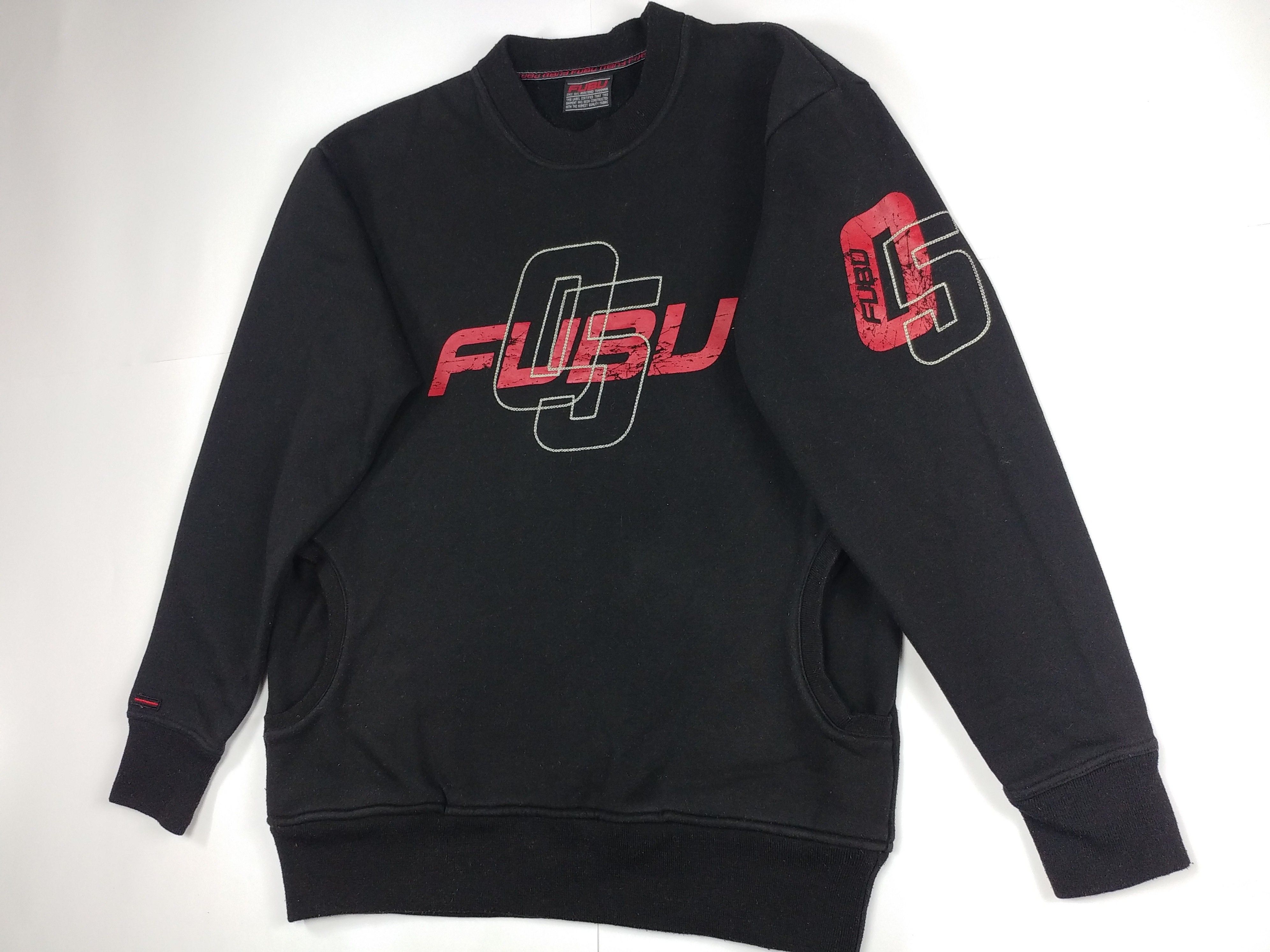 Fubu FUBU sweatshirt, vintage, 90s hip hop, 1990s Y2K mens size L Size US L / EU 52-54 / 3 - 3 Thumbnail
