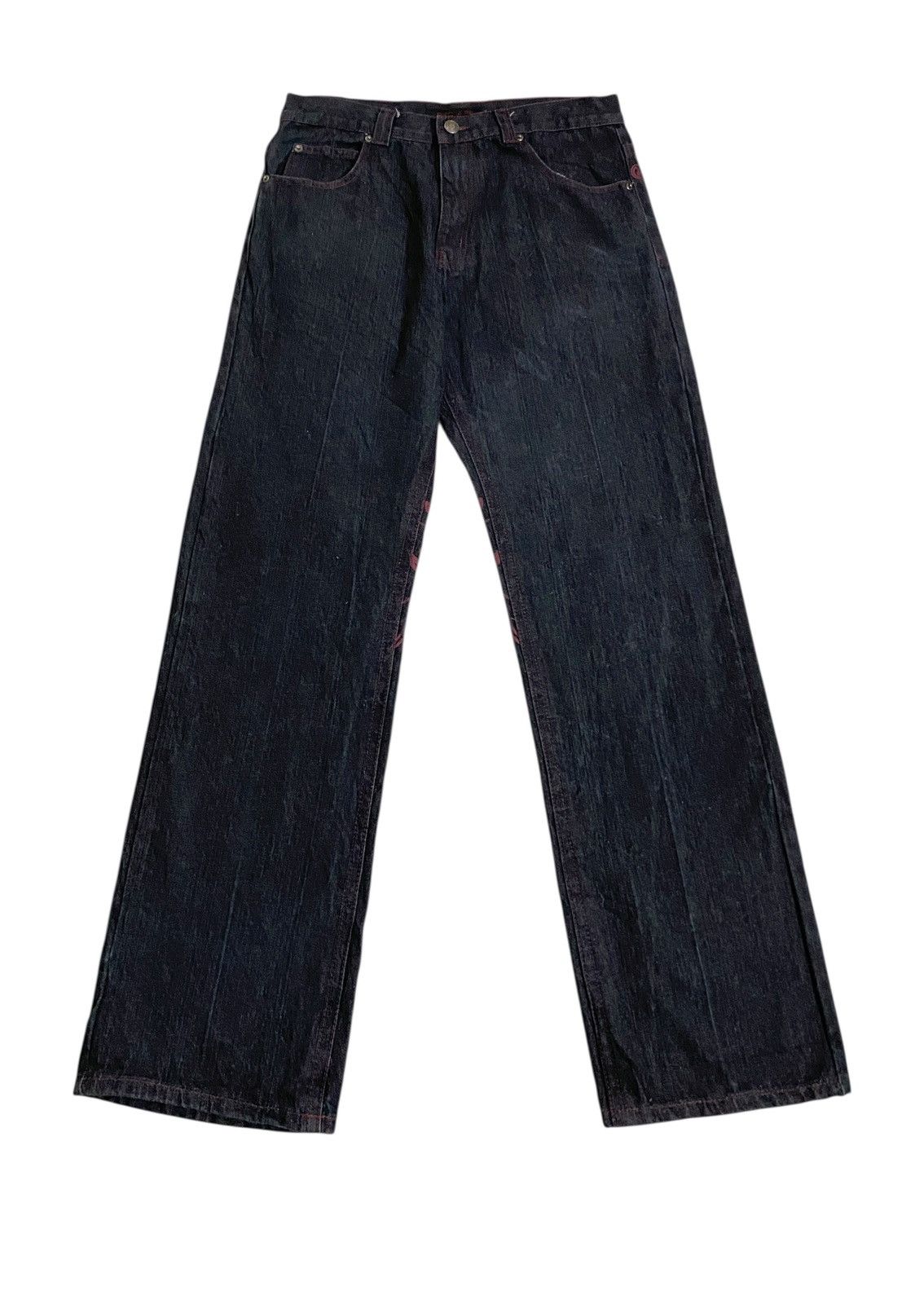 Japanese Brand Rare Design Vintage Japanese Brand Red Ape Baggy Jeans 2000s Size US 38 / EU 54 - 2 Thumbnail