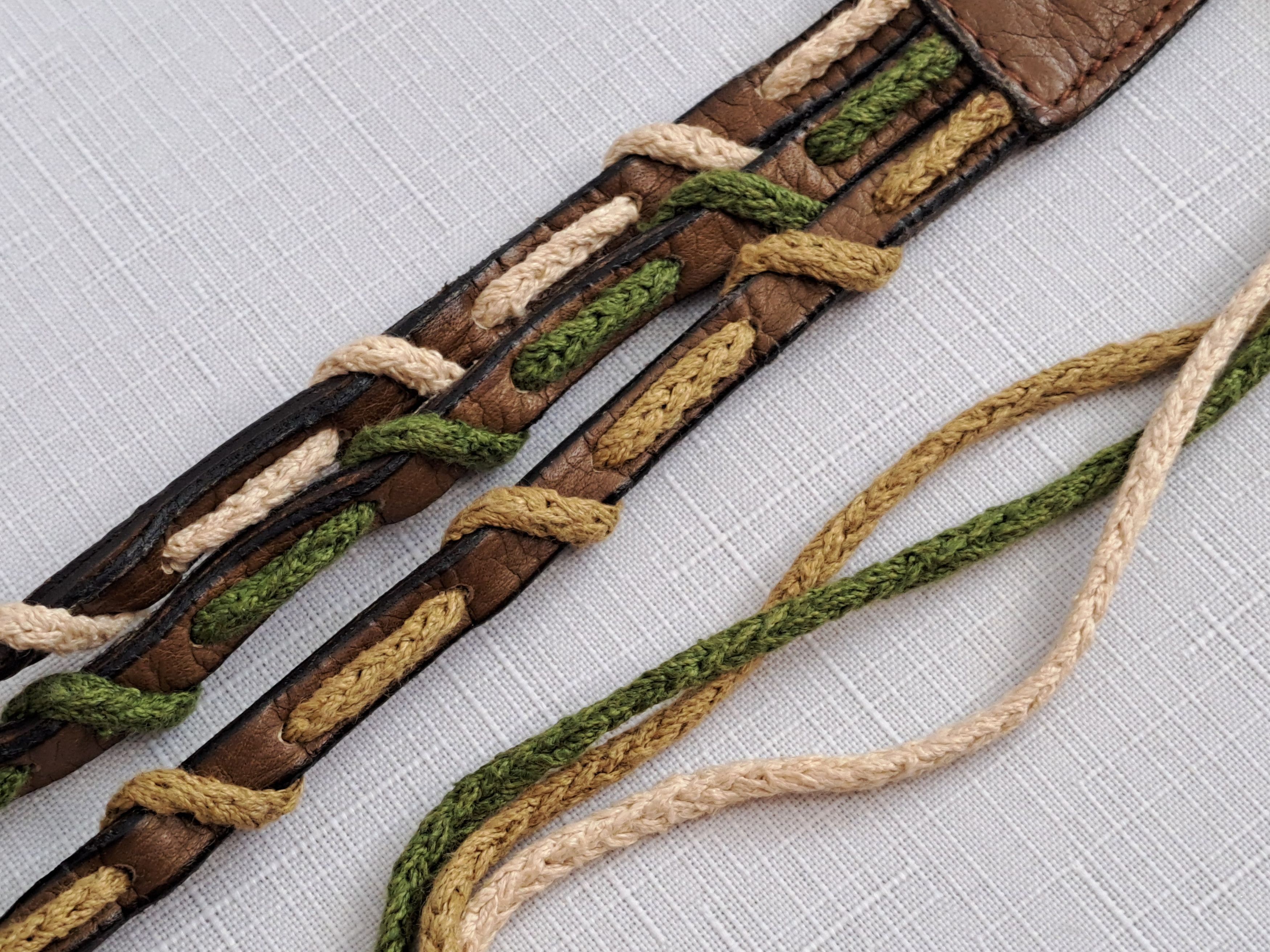 Missoni Vintage 70s Missoni leather belt. Size ONE SIZE - 8 Thumbnail
