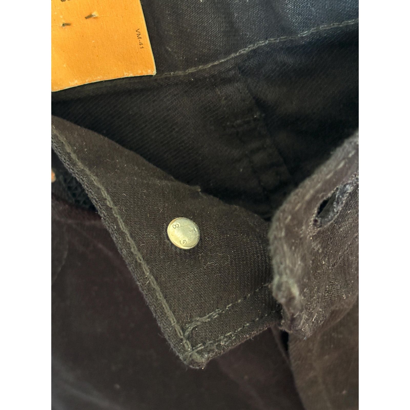 Japanese Brand × Levi's × Levi's Vintage Clothing Deadstock Levi's 501-0114 USA W29 L32 Black 90s Raw Denim Size US 29 - 8 Thumbnail