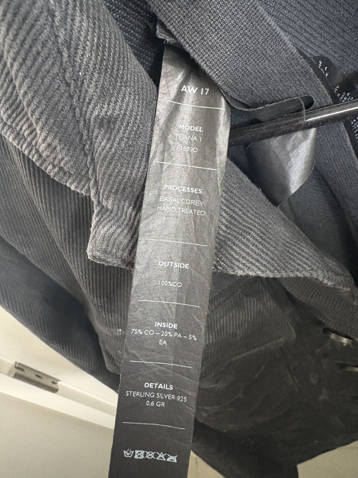 Boris Bidjan Saberi Boris Bidjan Saberi Tejana AW17 Size US XL / EU 56 / 4 - 3 Thumbnail