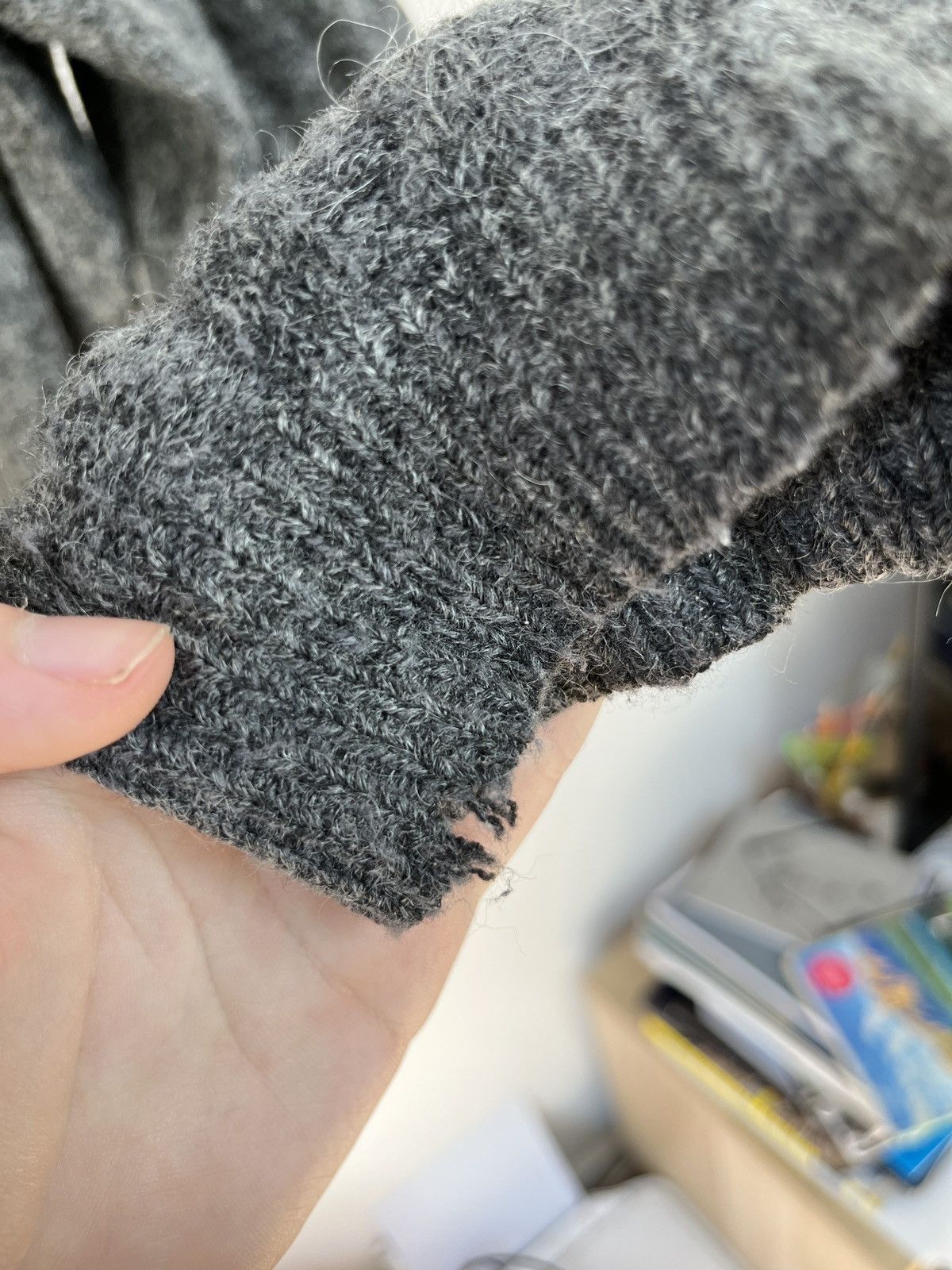 Acne Studios Acne Studios Luxury Y2K avantgarde wool sweater boxy cropped Size US S / EU 44-46 / 1 - 6 Thumbnail