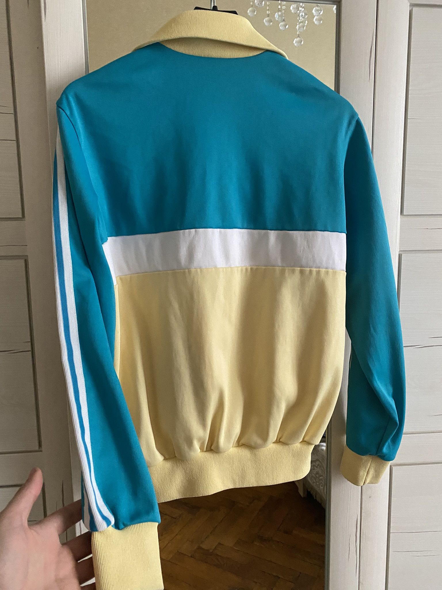 Adidas Adidas Ventex 70's MENS Tracksuit Sweatshirt Jacket Vintage Size US S / EU 44-46 / 1 - 4 Thumbnail