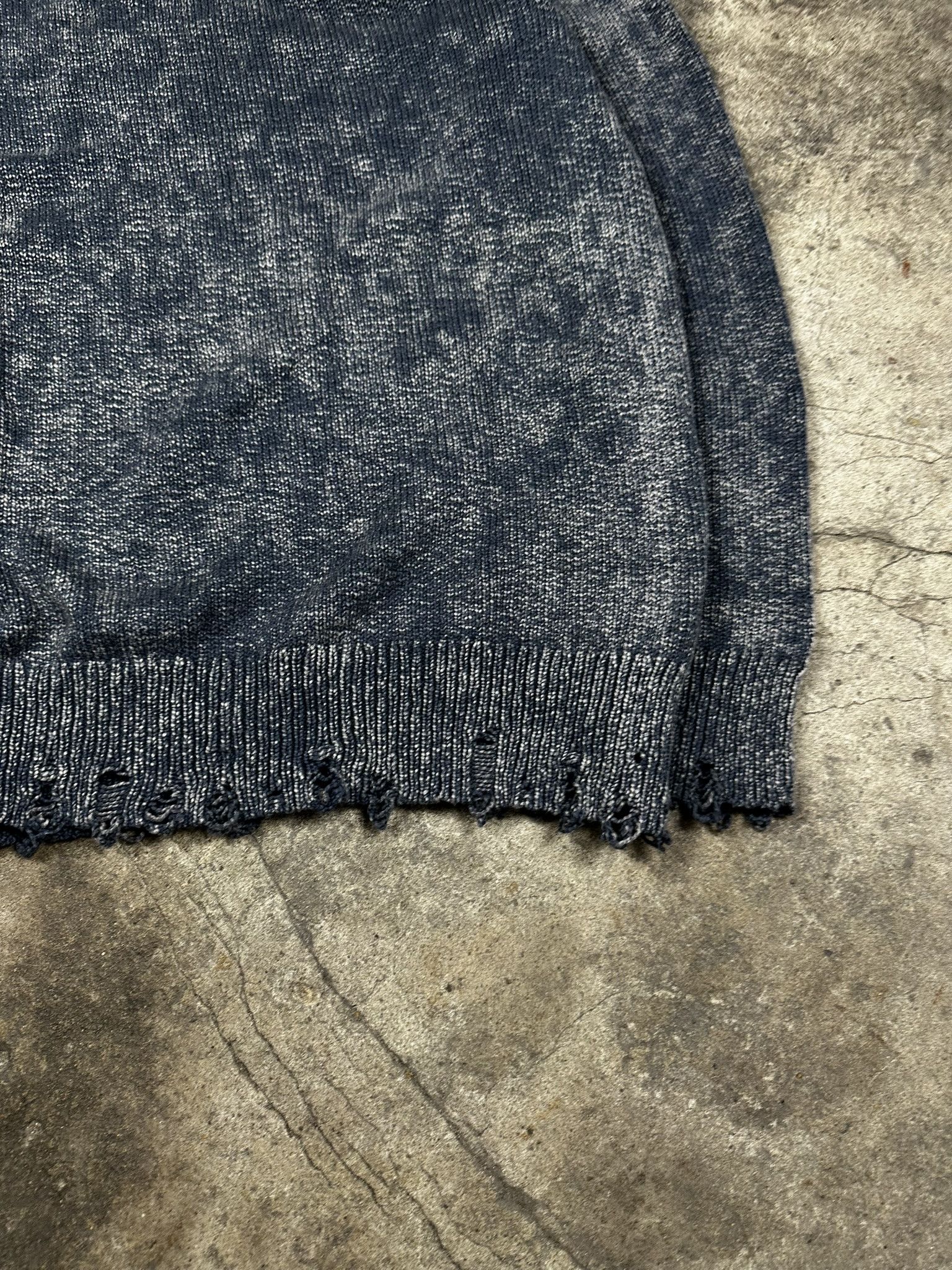 Acne Studios Acne Studios Acid Wash Distressed Knit Sweater Size US M / EU 48-50 / 2 - 5 Thumbnail