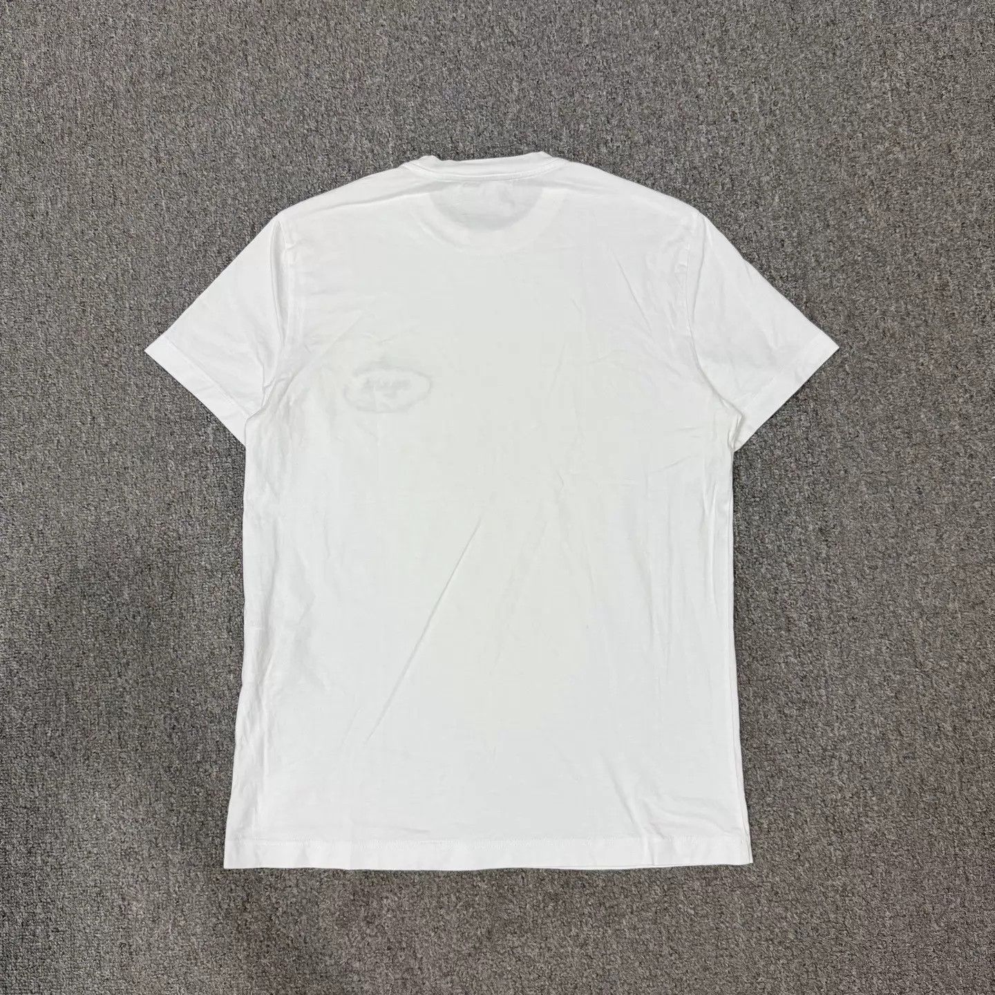 Prada Prada Embroidered Watermark Logo Crew SS L 99 New Size L / US 10 / IT 46 - 2 Thumbnail