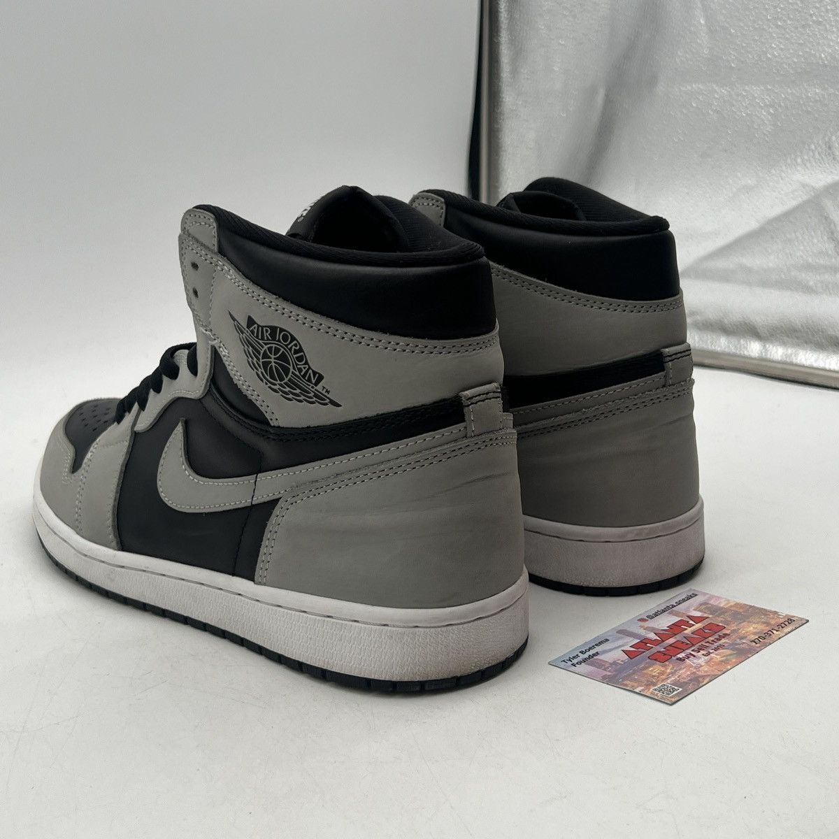 Nike Air Jordan 1 high shadow 2.0 Size US 11 / EU 44 - 4 Thumbnail