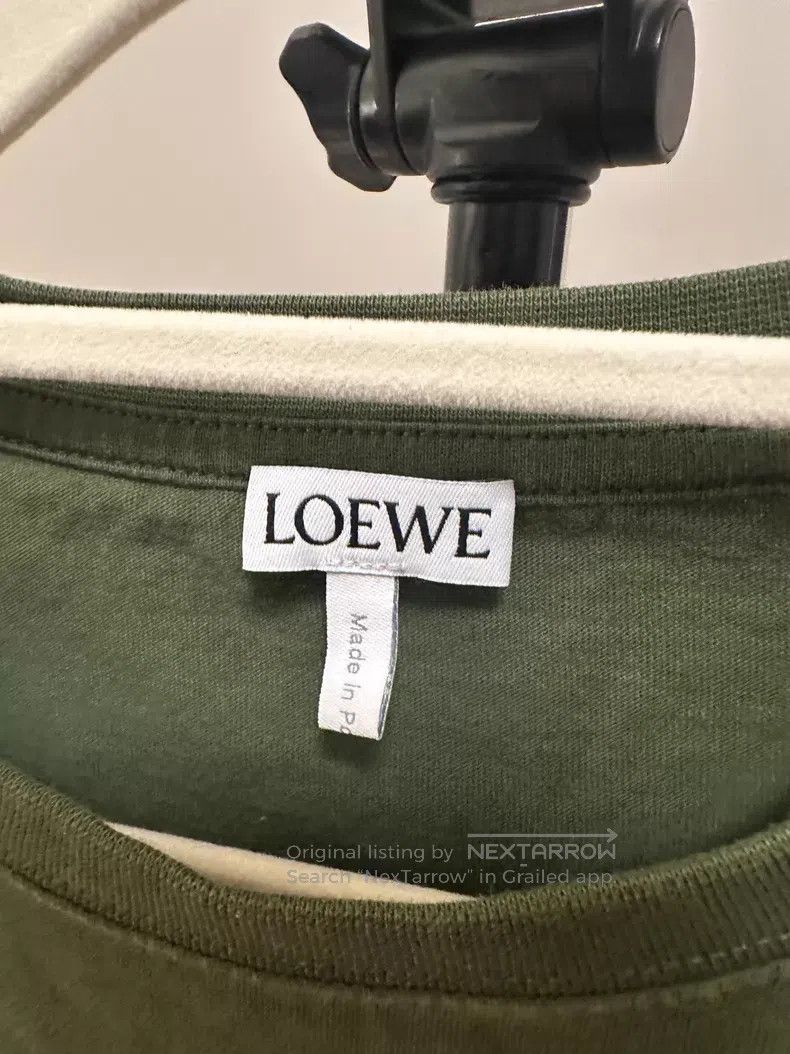 Loewe Loewe Kelly Green T-Shirt, 100% Cotton, Chest Anagram Embr Size US S / EU 44-46 / 1 - 4 Thumbnail