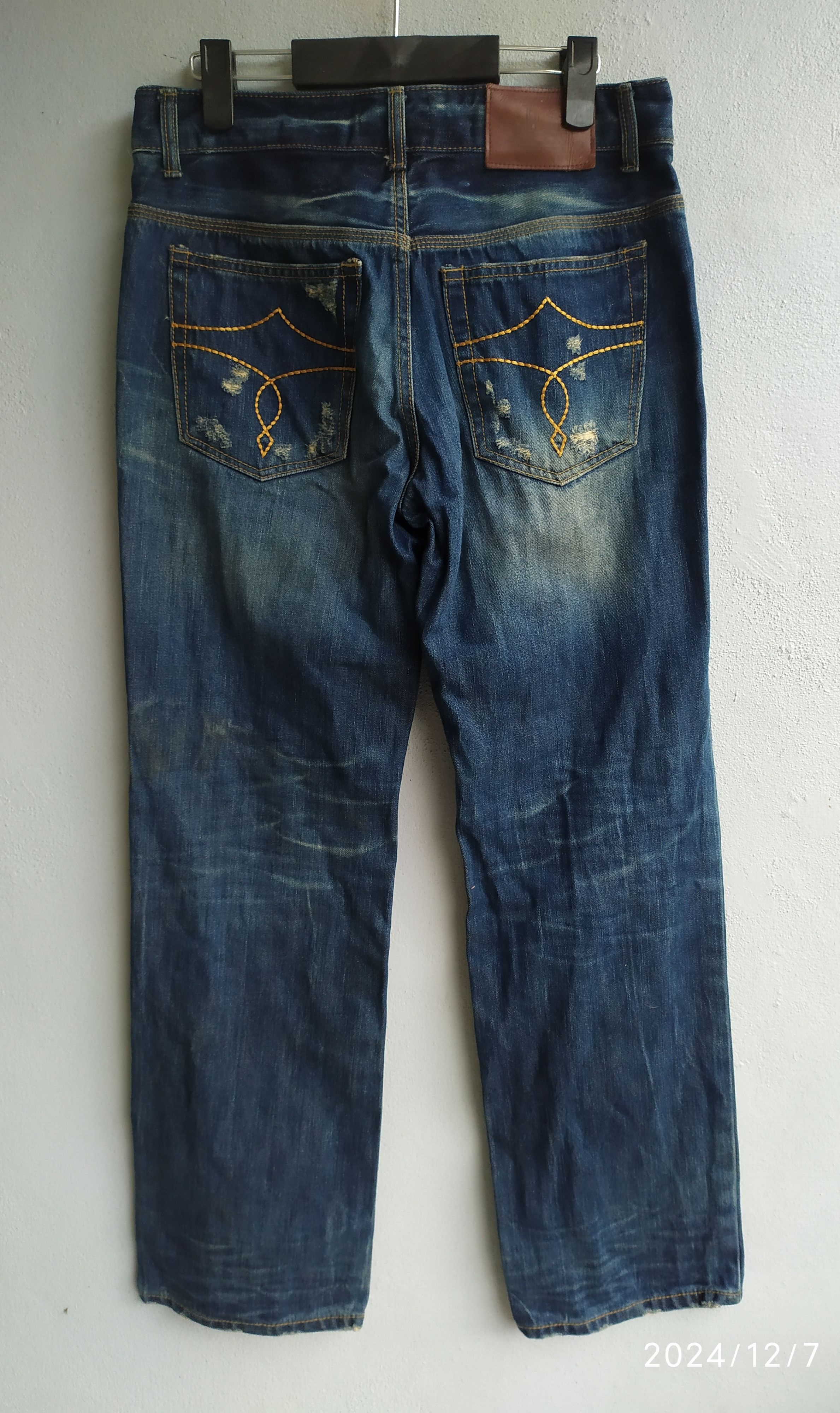 Japanese Brand × Vintage JAPANESE BRAND ICHIMARU DISTRESSED JEANS Size US 29 - 2 Thumbnail
