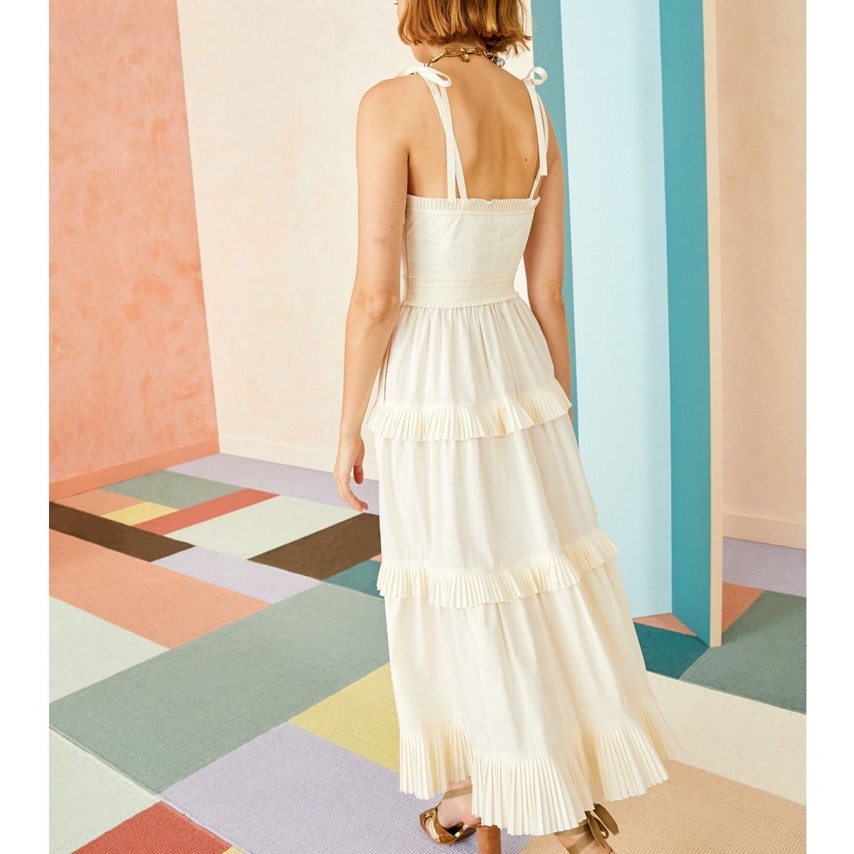Ulla Johnson Ulla Johnson Lune Dress in Blanc ruffle tiered cotton size 0 Size XS / US 0-2 / IT 36-38 - 3 Thumbnail