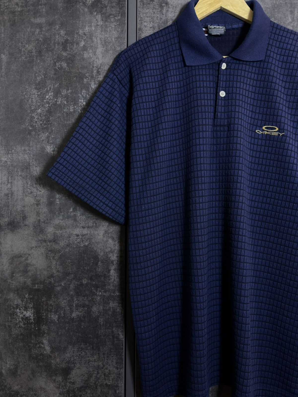 Oakley Vintage 90s Oakley Software Waffle Polo T-shirt RRL CDG 424 Size US L / EU 52-54 / 3 - 3 Thumbnail