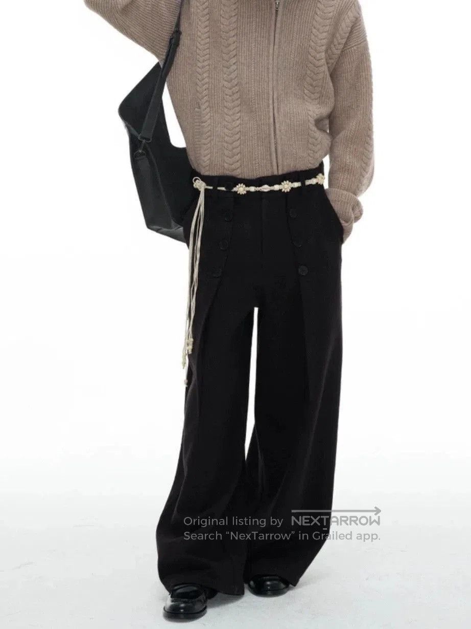 Number (N)ine Beige Cable Knit Zip. Size US L / EU 52-54 / 3 - 5 Thumbnail