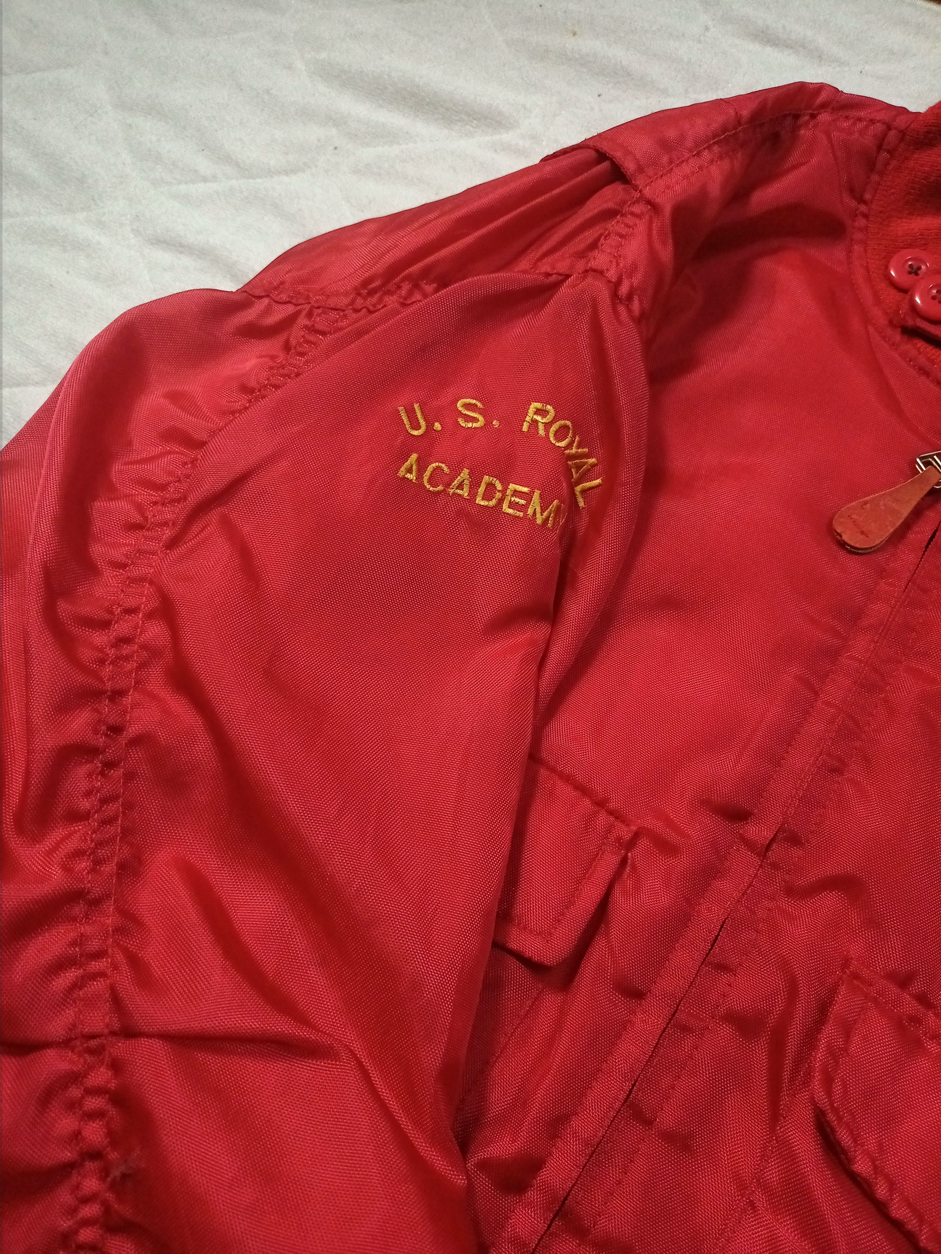 Japanese Brand US ROYAL ACADEMY BOMBERS JACKET Size US L / EU 52-54 / 3 - 3 Thumbnail