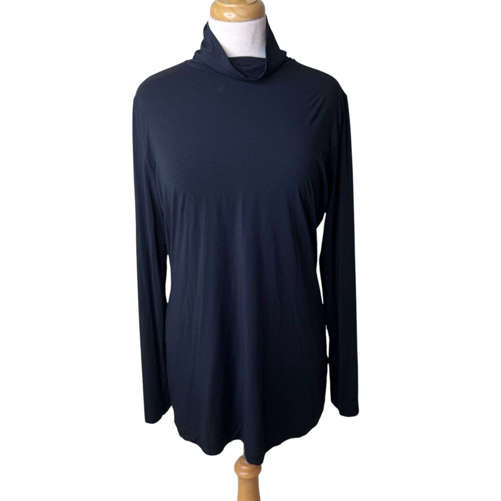 Commando COMMANDO Black Turtleneck Long Blouse Size XL Size XL / US 12-14 / IT 48-50 - 6 Thumbnail