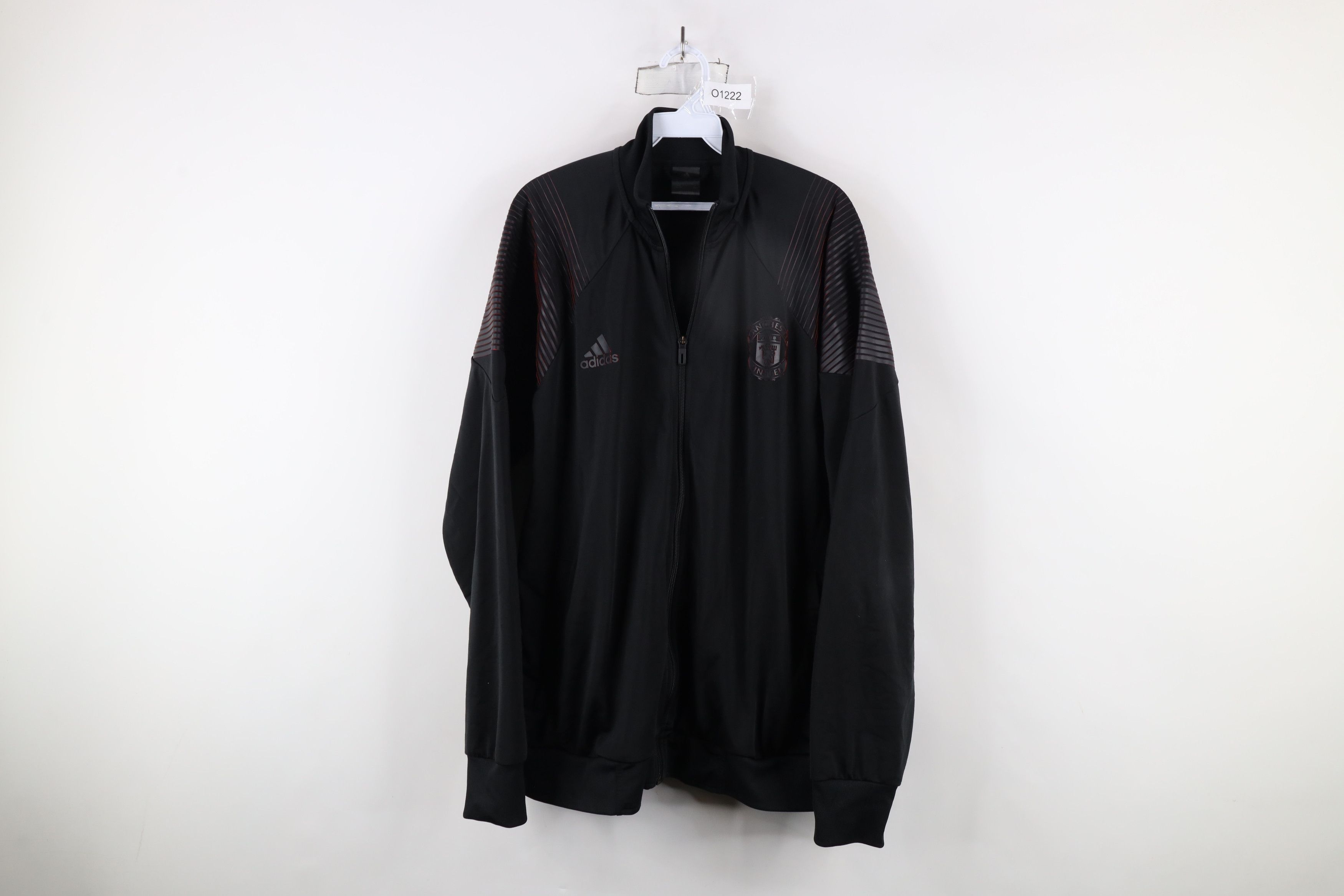 Adidas × Vintage Adidas Manchester Soccer Football Warm Up Track Jacket Size US XL / EU 56 / 4 - 1 Thumbnail