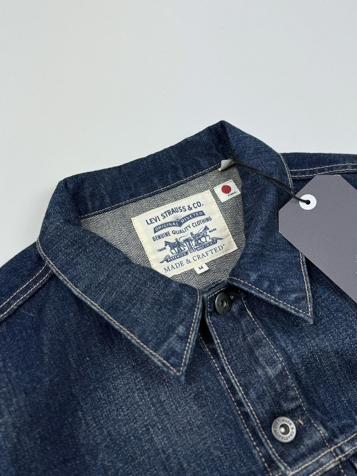 Levi's Made & Crafted NWT Levi’s Made & Crafted Tucked Type 2 Trucker Denim Jacket Size M / US 6-8 / IT 42-44 - 10 Thumbnail