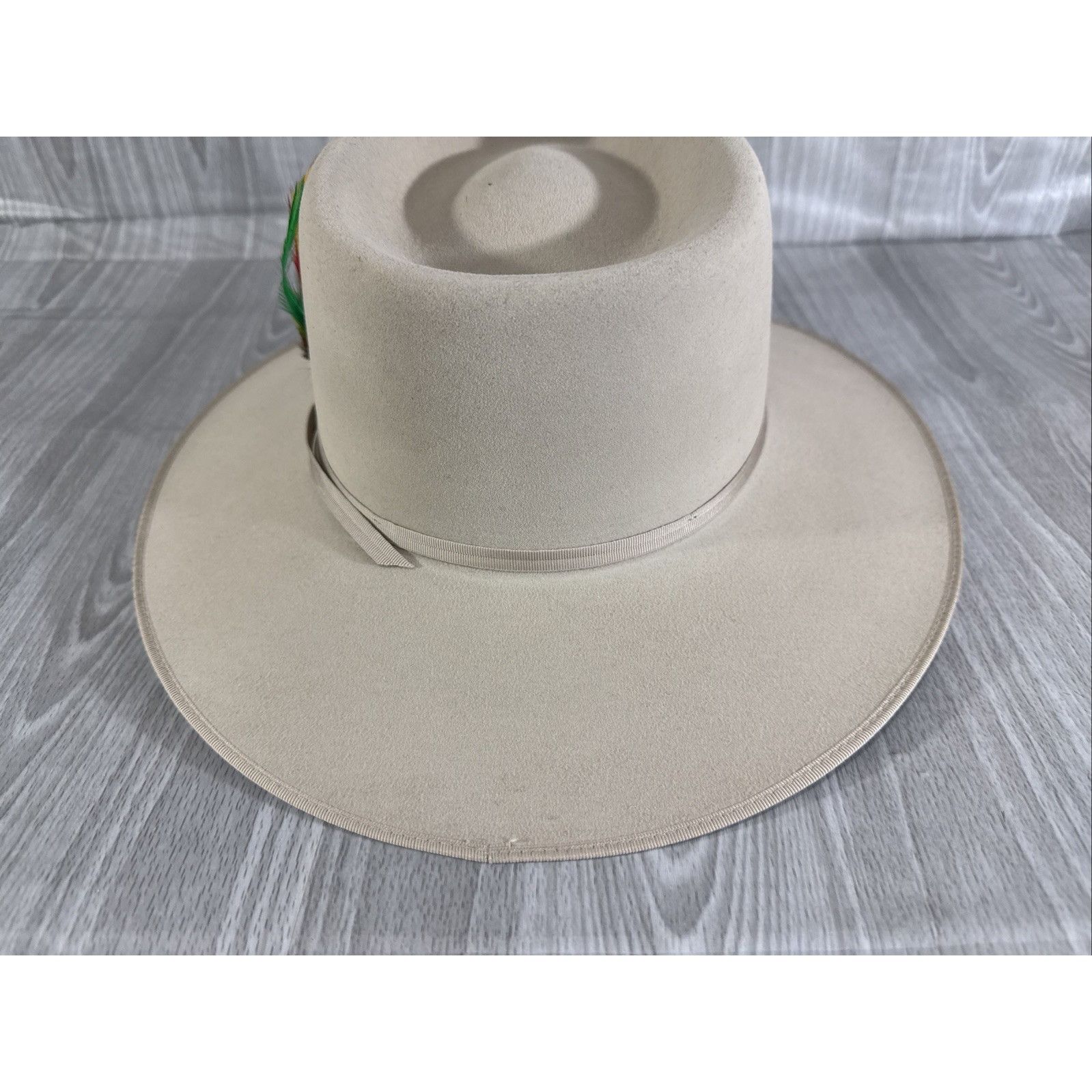 Stetson Stetson 5X Fur Felt Dune Hat Sz 7 1/4 Color silverbelly New Size ONE SIZE - 5 Thumbnail