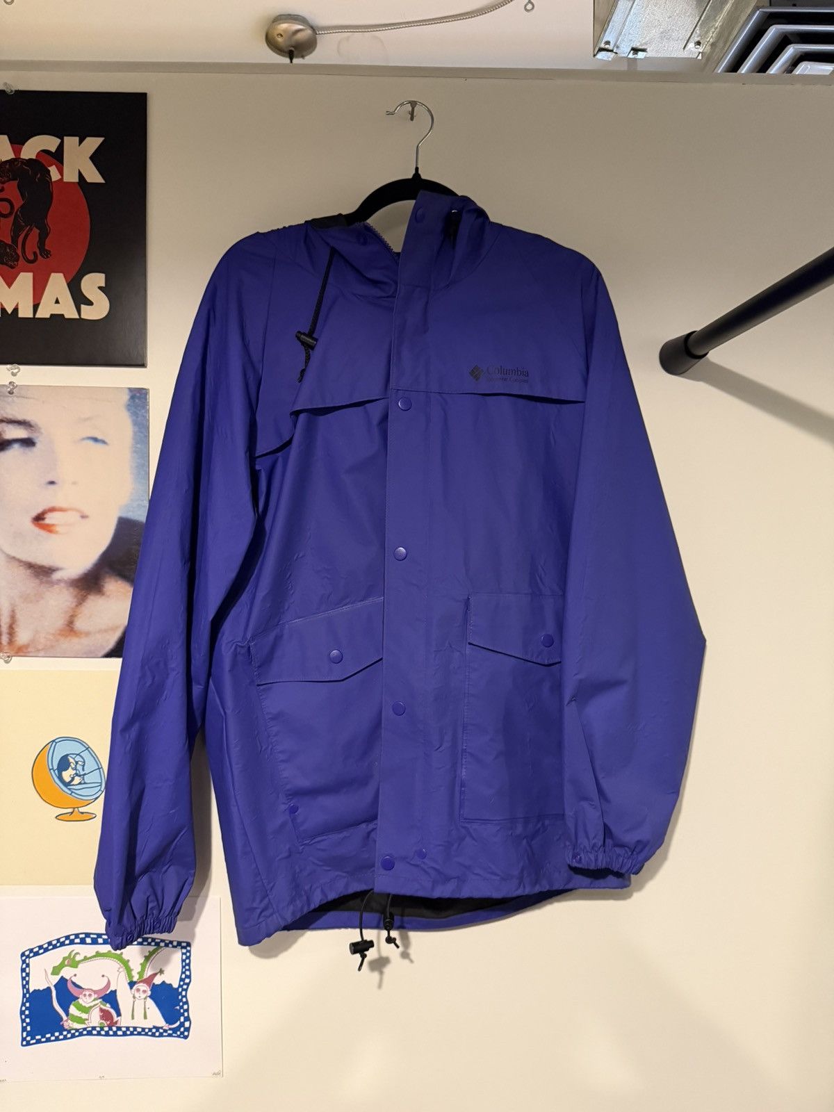 Columbia Y2K gorp Columbia long button up raincoat Size US M / EU 48-50 / 2 - 1 Thumbnail