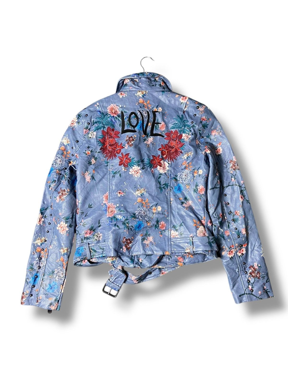 Desigual DESIGUAL Nassau Faux Leather Crop Jacket (144) Size US XXS / EU 40 - 2 Thumbnail