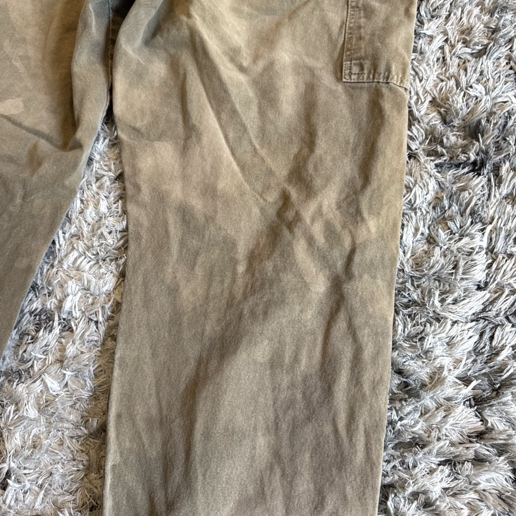Dickies VINTAGE Dickies Beige Carpenter Workwear THRASHED Jeans Men’s 44x30 90s Y2K Straight Jeans Mens Beige 90s Carpenter Workwear Dickies Jeans Men’s 44x30 Size US 44 / EU 60 - 7 Thumbnail