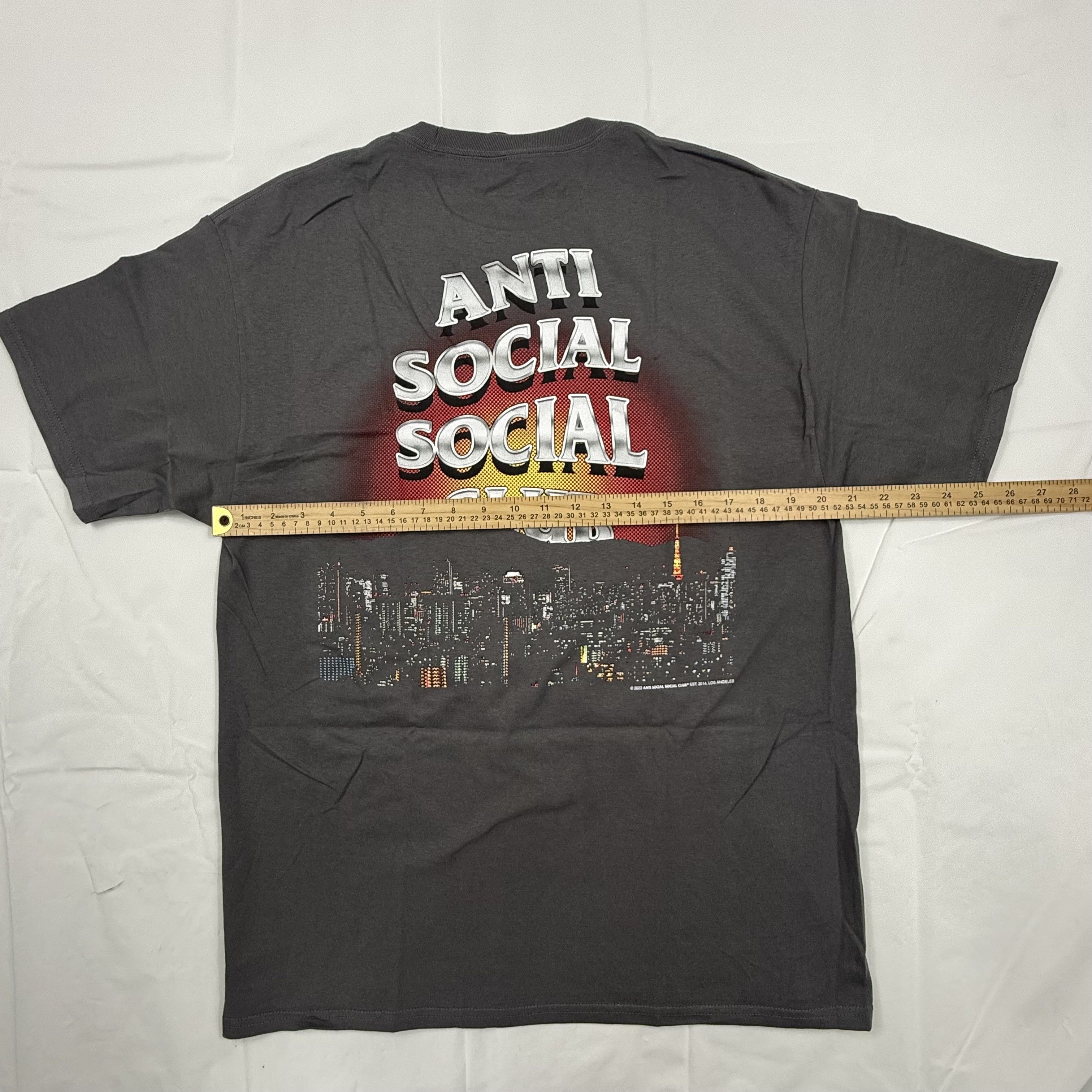 Anti Social Social Club Anti Social Social Club City Skyline Graphic Tee Large NEW Size US L / EU 52-54 / 3 - 4 Thumbnail