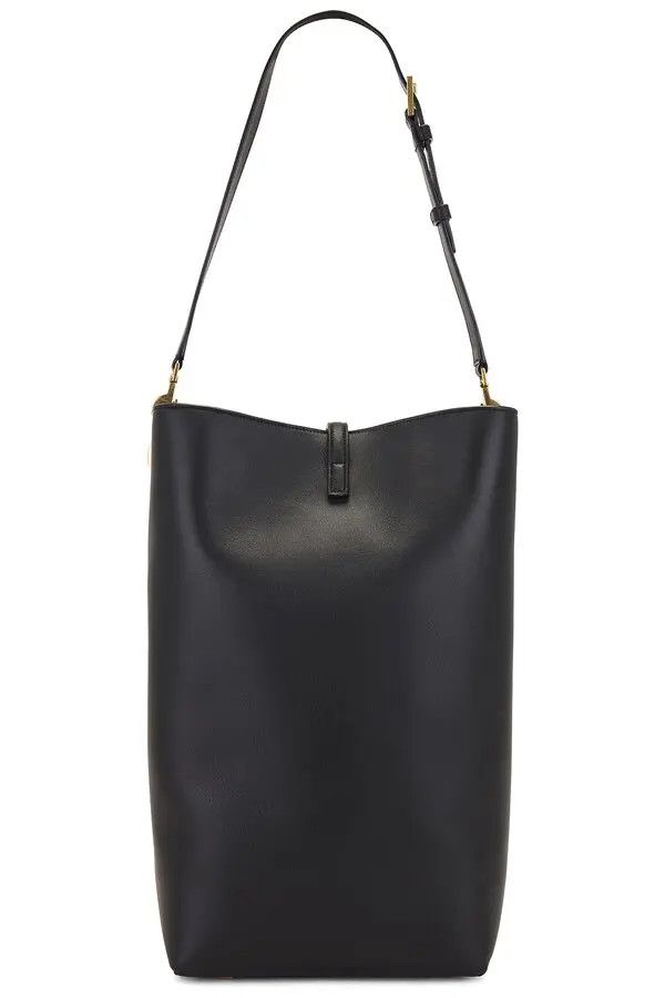 Saint Laurent Paris o1bcso1str1225 Size:OS/Le 37 Long in Black Size ONE SIZE - 2 Thumbnail