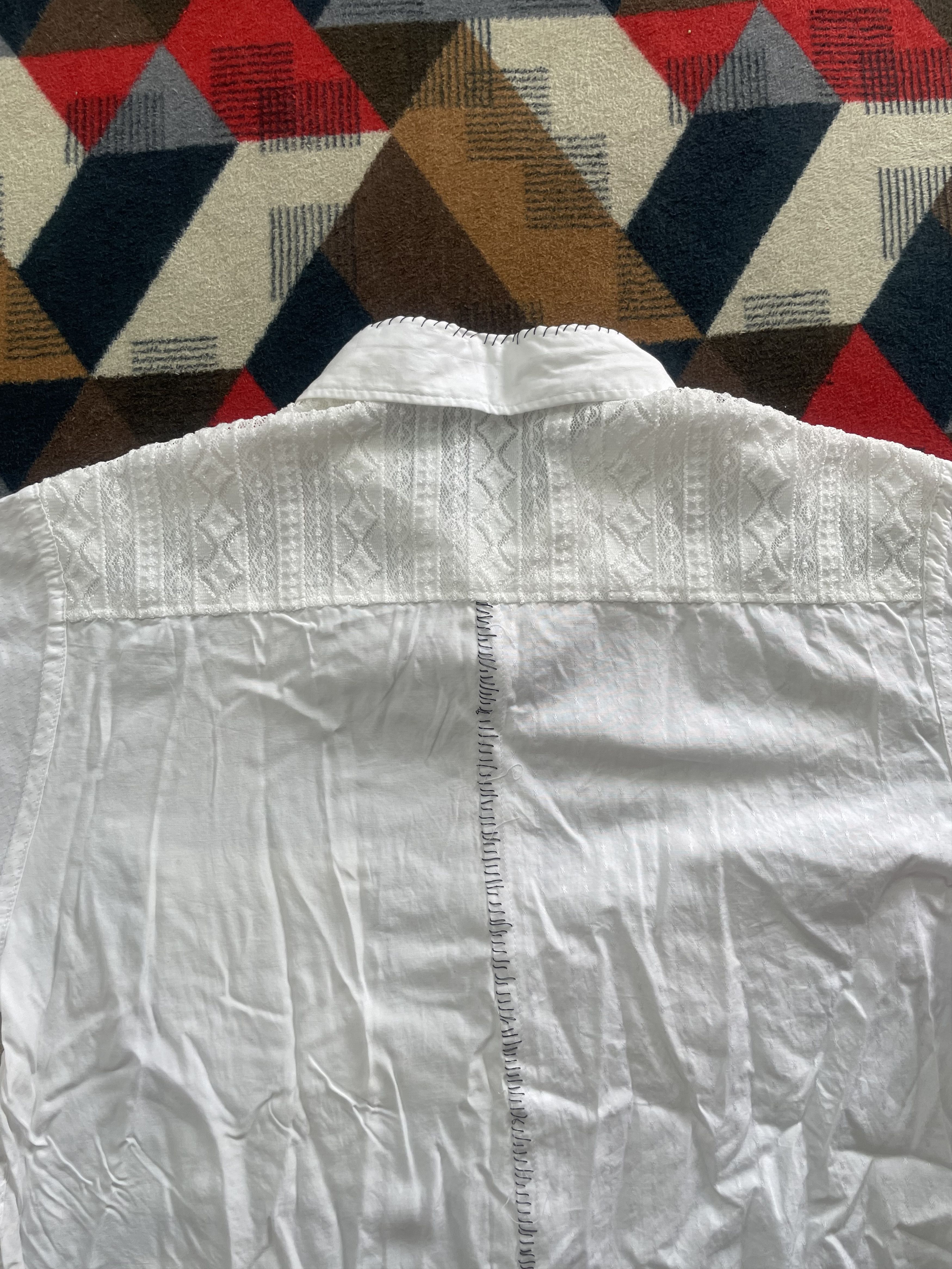 Undercover Undercover SCAB S/S03 Stitched Button Shirt Size US M / EU 48-50 / 2 - 8 Thumbnail