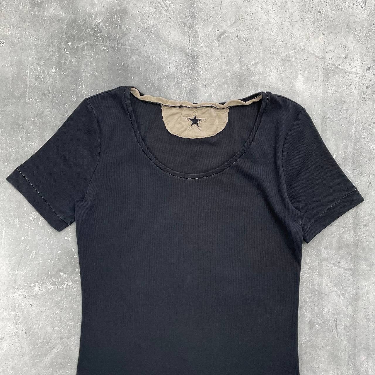 Other Lorena Antoniazzi Scoop Neck T Shirt Women’s Black Size 44 Size M / US 6-8 / IT 42-44 - 3 Thumbnail
