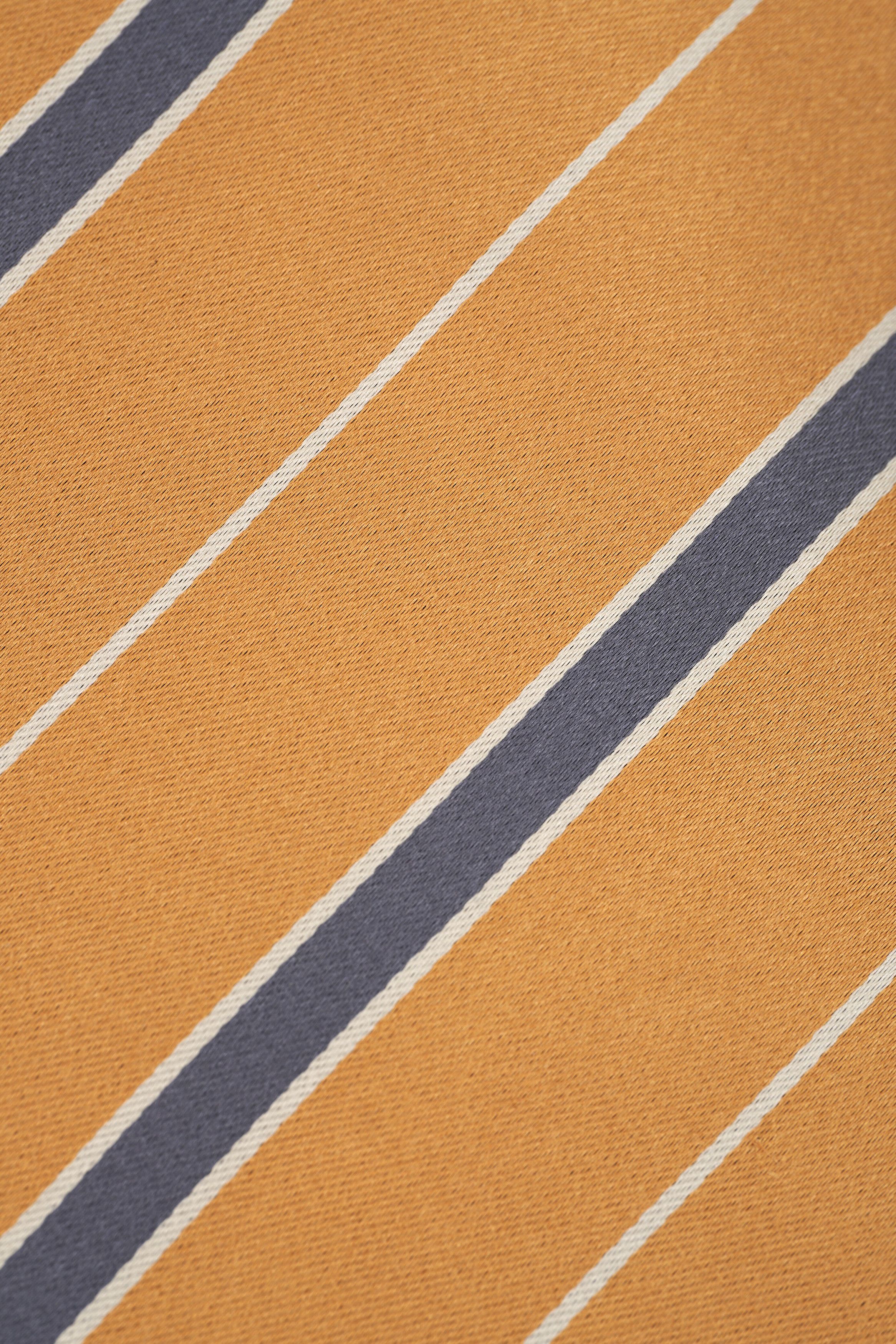 Kiton o1mtch0225 Size: OS/Striped Silk Necktie in Yellow/Grey Size ONE SIZE - 2 Thumbnail