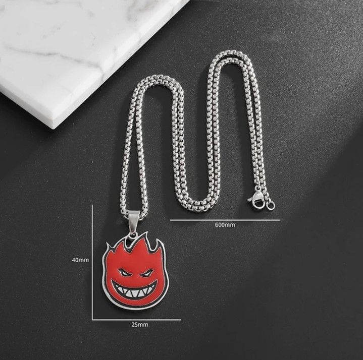 Disney × Japanese Brand Flame Little Devil chain Size ONE SIZE - 2 Thumbnail