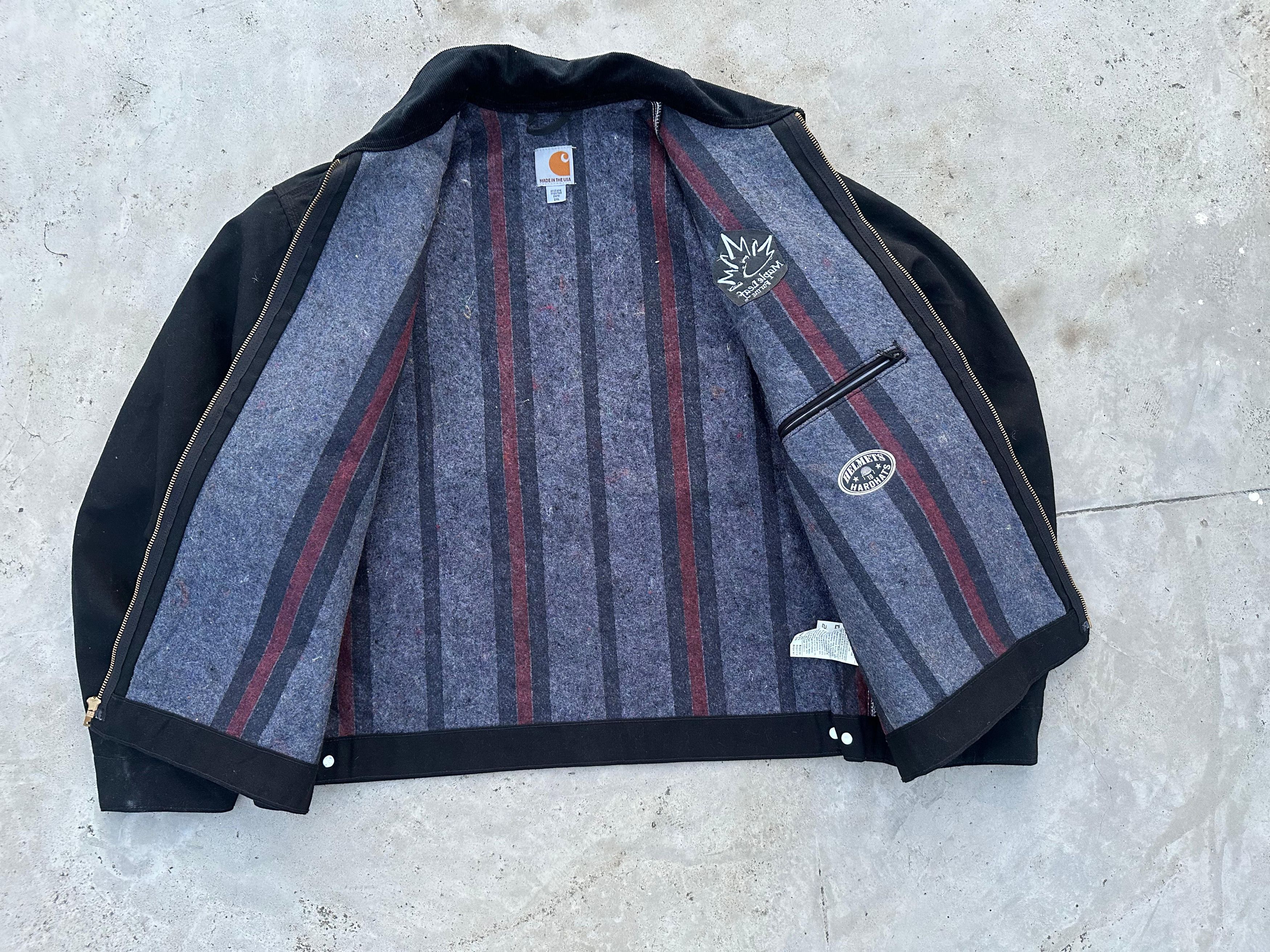 Carhartt Vintage Carhartt Detroit Jacket J001 BLK Size US XXL / EU 58 / 5 - 7 Thumbnail
