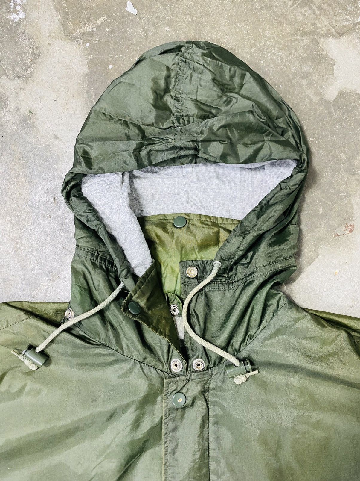Stussy Vtg Stussy Hidden Hoodie Oversize Windbreaker Size US XXL / EU 58 / 5 - 14 Thumbnail