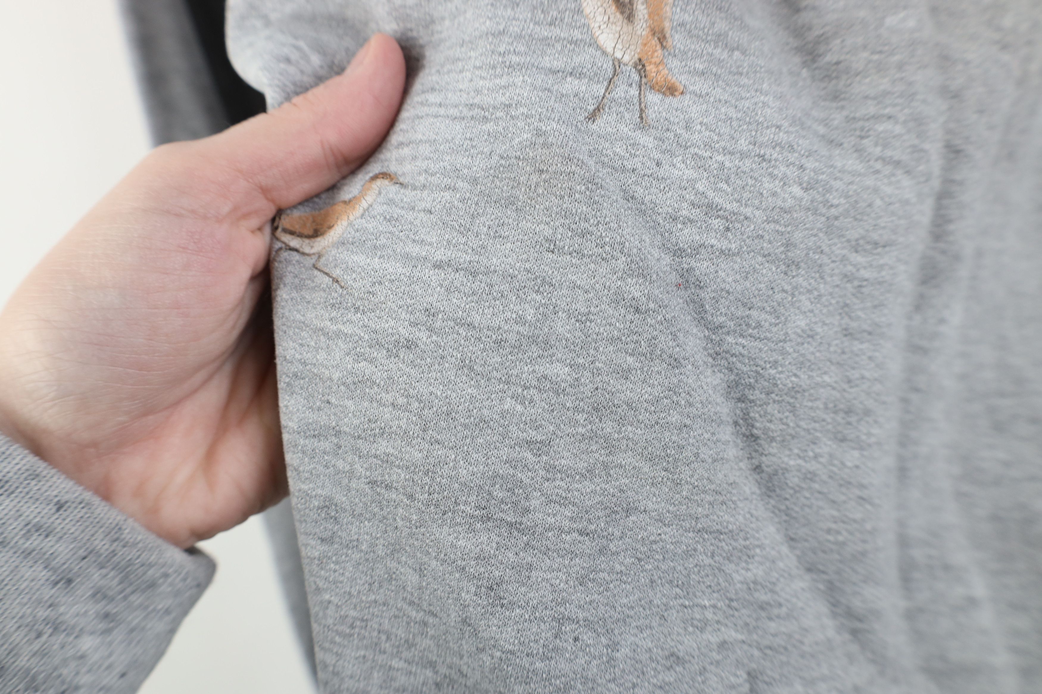 Vintage Vintage 90s Streetwear Layered Bird Lighthouse Sweatshirt Size XL / US 12-14 / IT 48-50 - 9 Thumbnail
