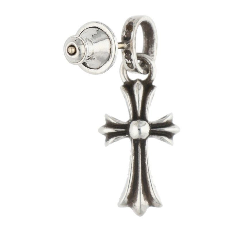 Chrome Hearts Chrome Hearts Baby Fat Drop Silver Earring Size ONE SIZE - 2 Thumbnail
